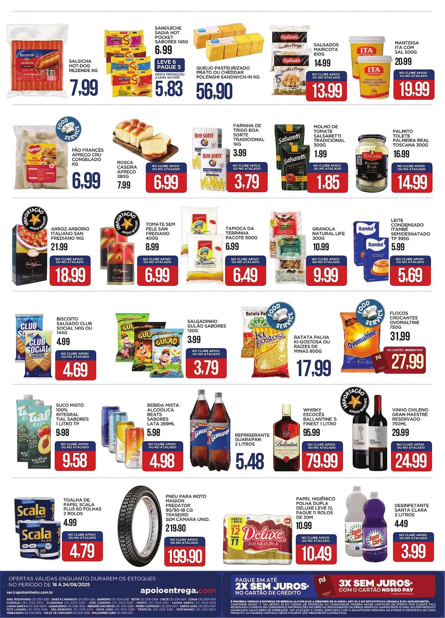 Encarte de Catálogo Apoio Mineiro 18 de agosto até 24 de agosto 2025 - Pagina 2