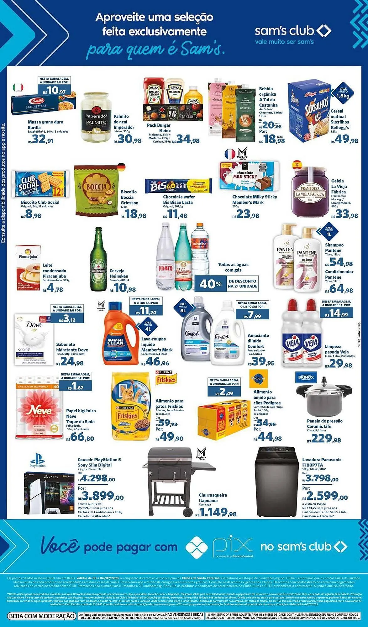 Encarte de Catálogo Sam's Club 3 de julho até 6 de julho 2025 - Pagina 2