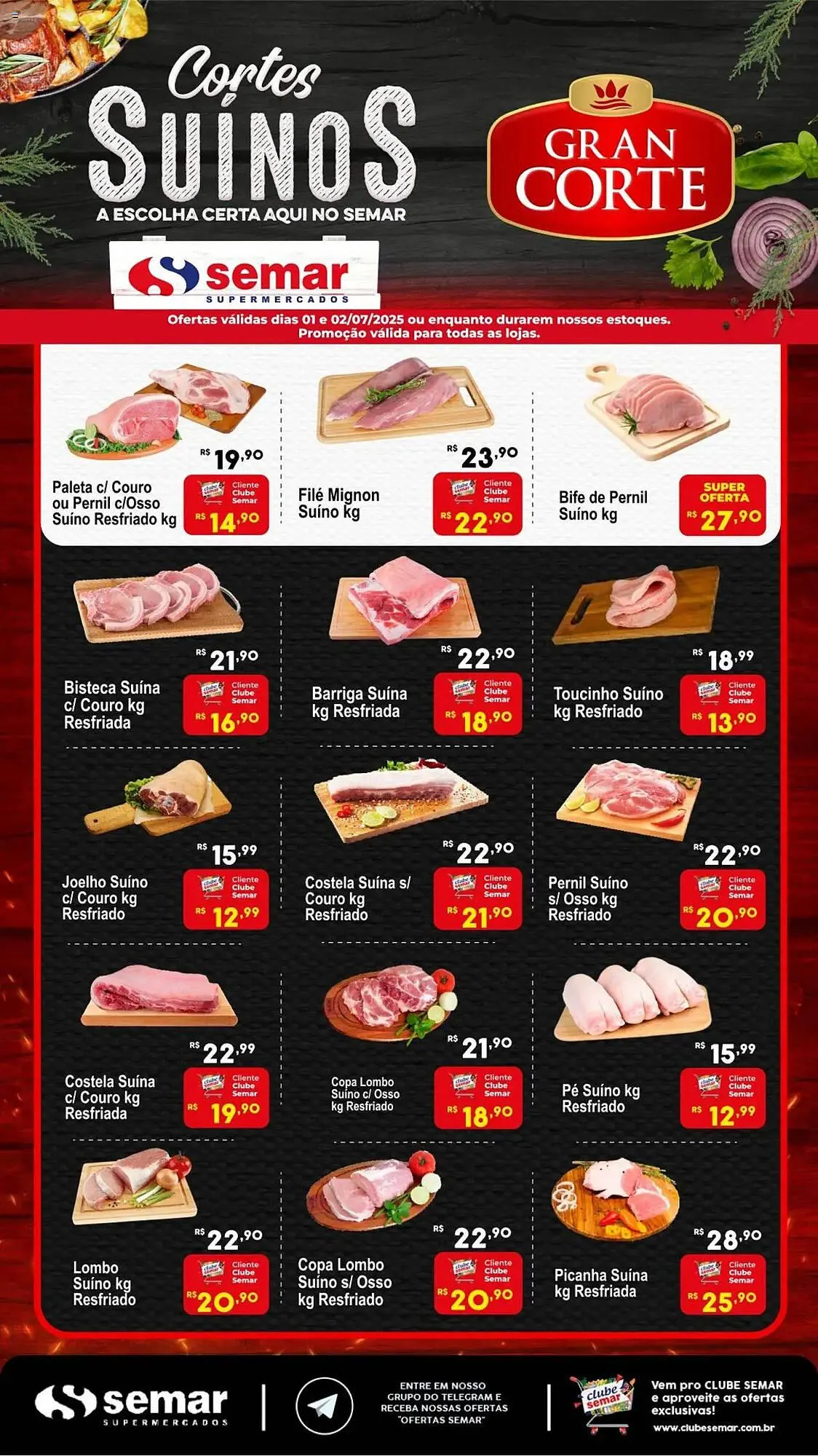 Encarte de Catálogo Semar Supermercado 1 de julho até 2 de julho 2025 - Pagina 2