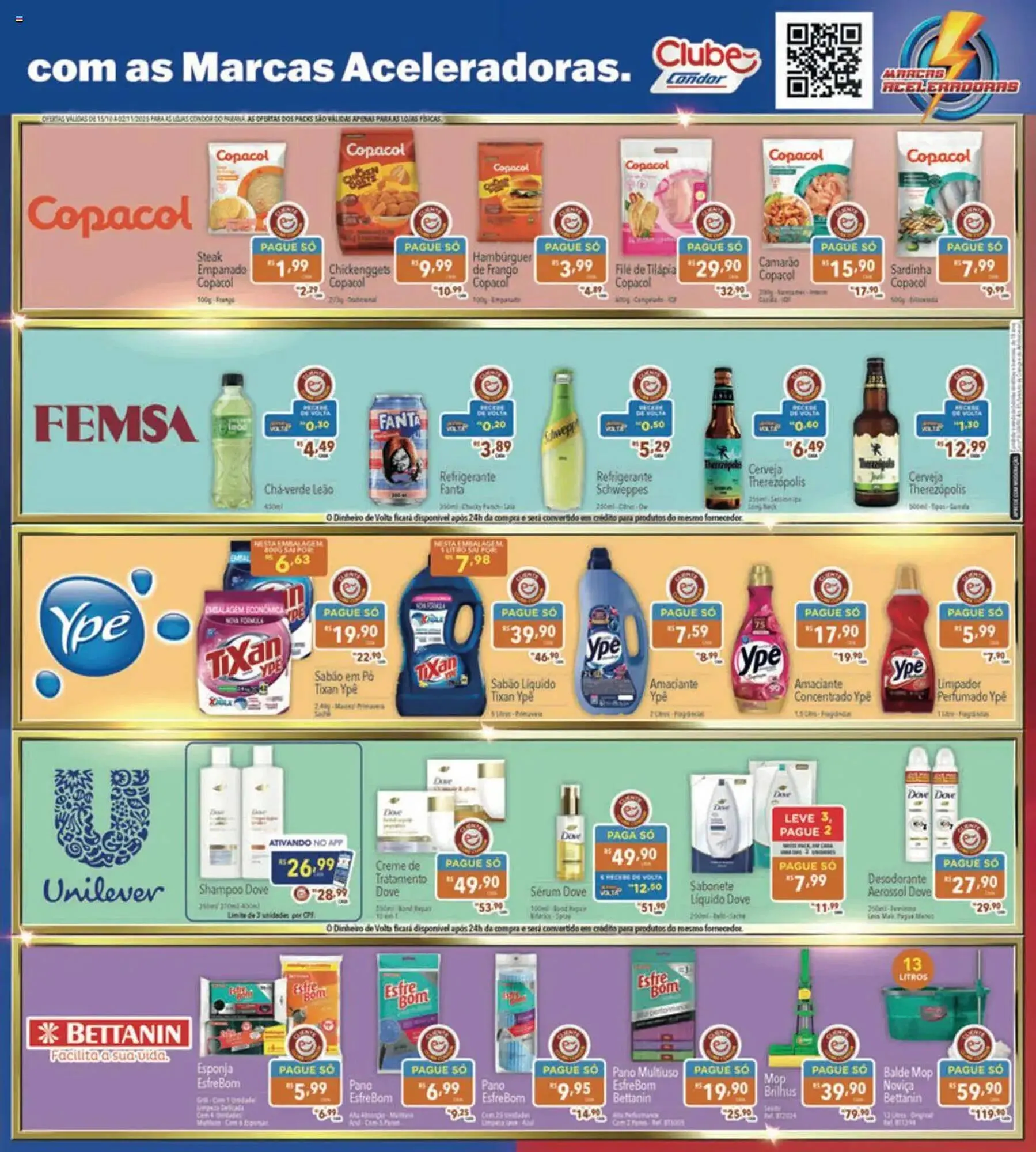 Encarte de Catálogo Supermercados Condor 15 de outubro até 3 de novembro 2025 - Pagina 5