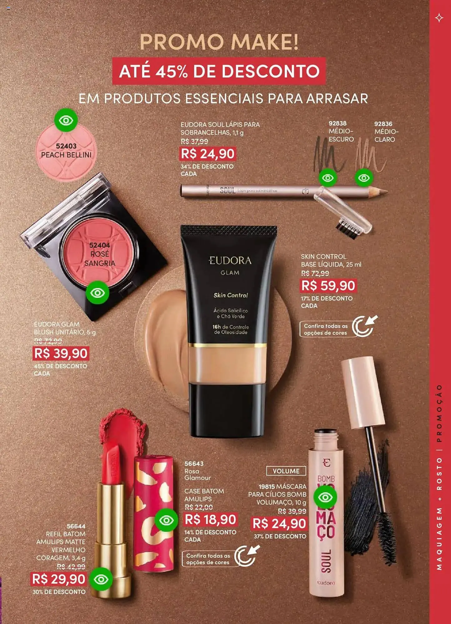 Encarte de Catálogo Eudora 25 de junho até 17 de julho 2025 - Pagina 7