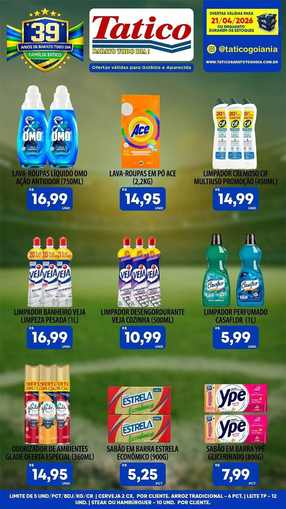 Encarte de Tabloide Tatico 21 de abril até 21 de abril 2026 - Pagina 27