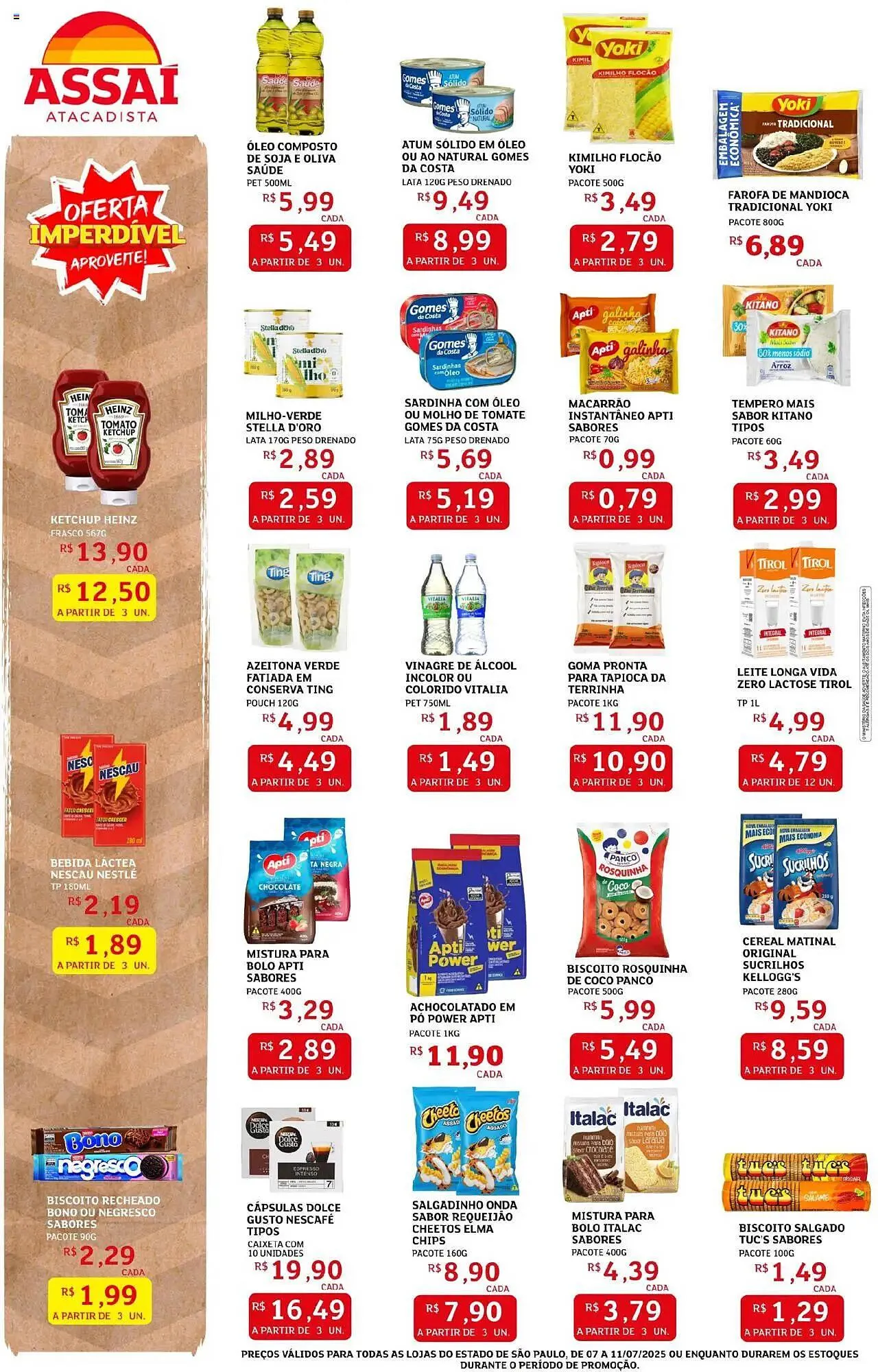 Encarte de Catálogo Assaí Atacadista 7 de julho até 11 de julho 2025 - Pagina 2