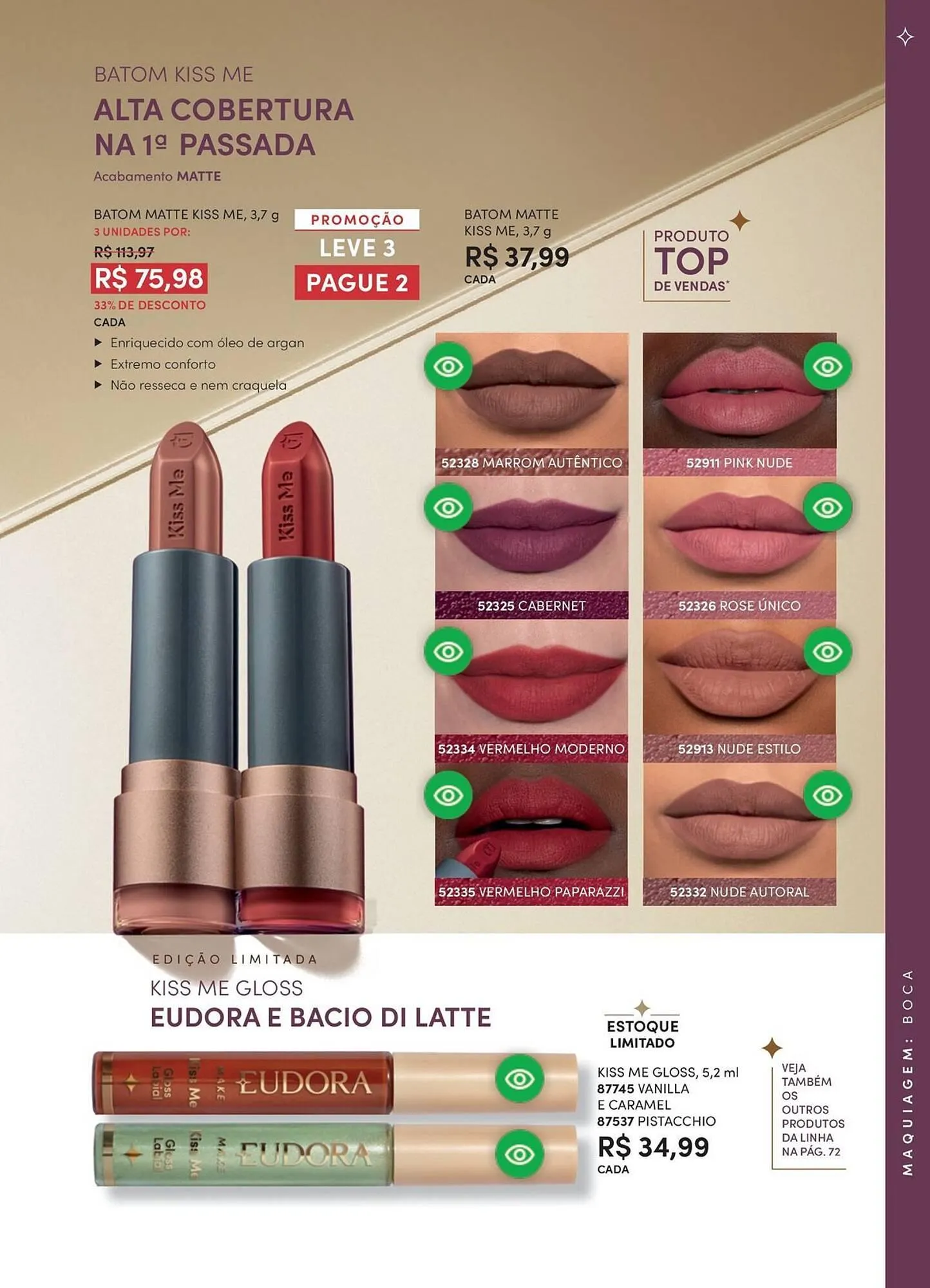 Encarte de Catálogo Eudora 27 de janeiro até 28 de fevereiro 2026 - Pagina 51