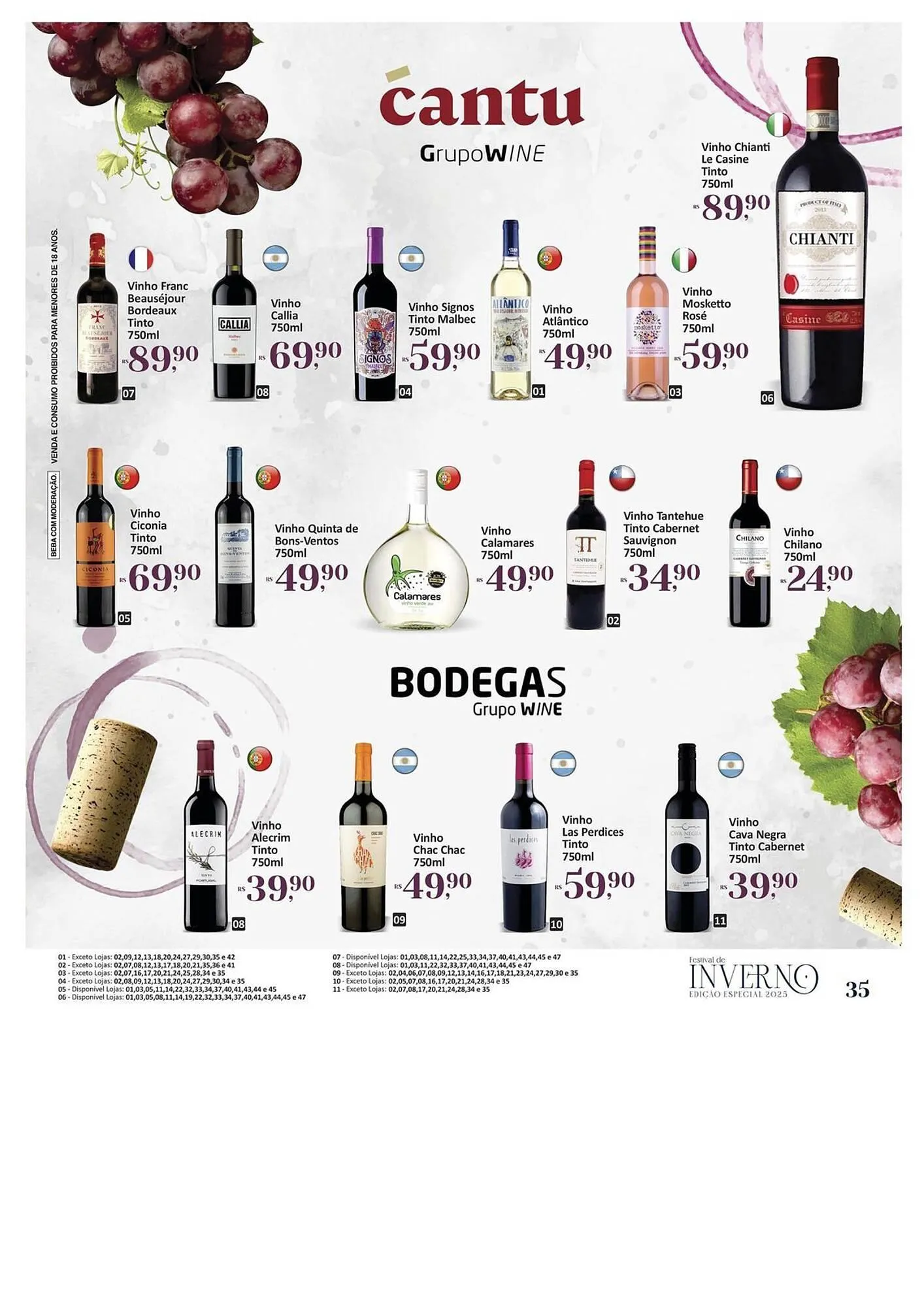 Encarte de Catálogo Supermercados Jau Serve 15 de julho até 29 de julho 2025 - Pagina 35