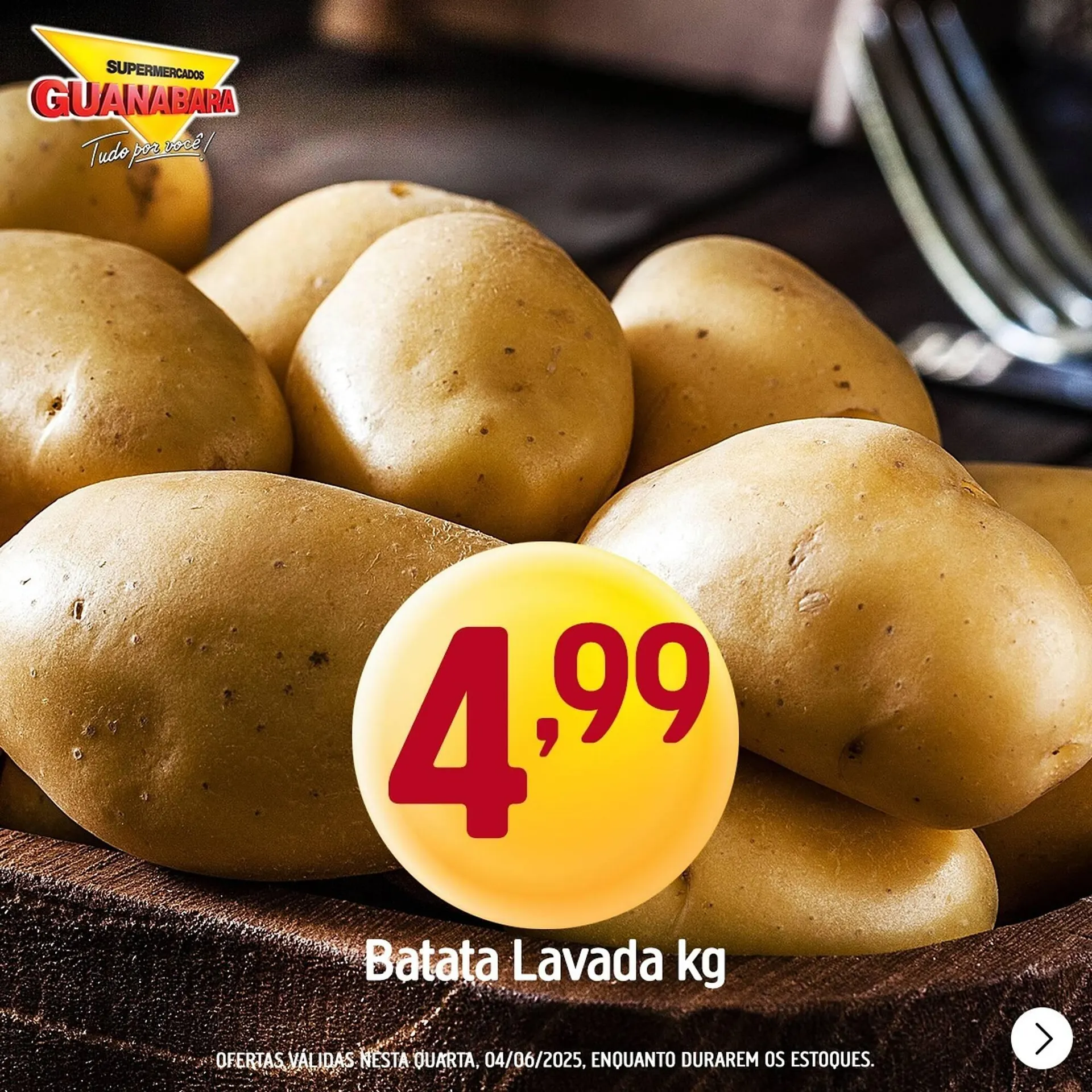 Encarte de Catálogo Supermercados Guanabara 4 de junho até 4 de junho 2025 - Pagina 1