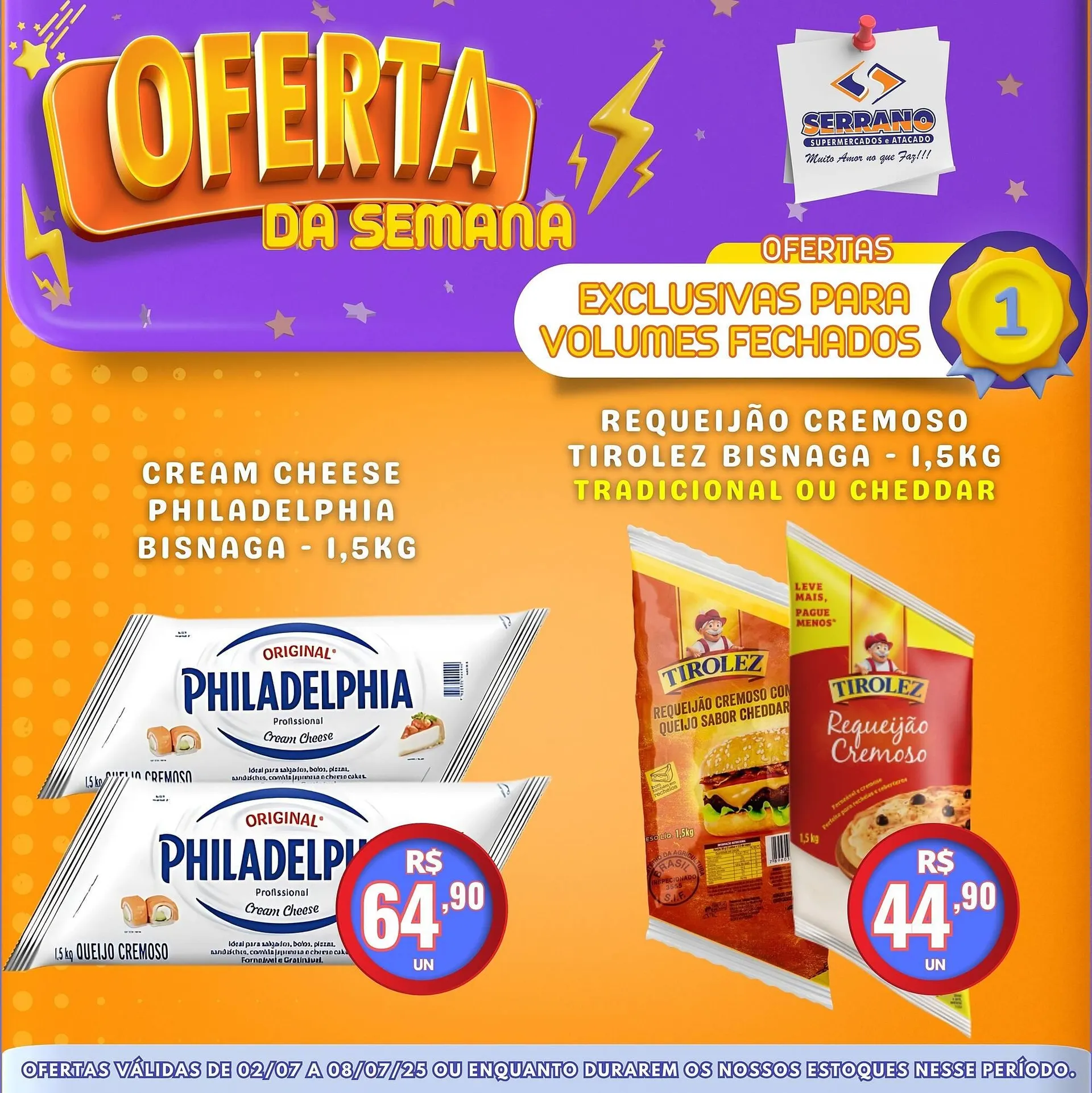 Encarte de Catálogo Serrano Supermercado 2 de julho até 8 de julho 2025 - Pagina 4