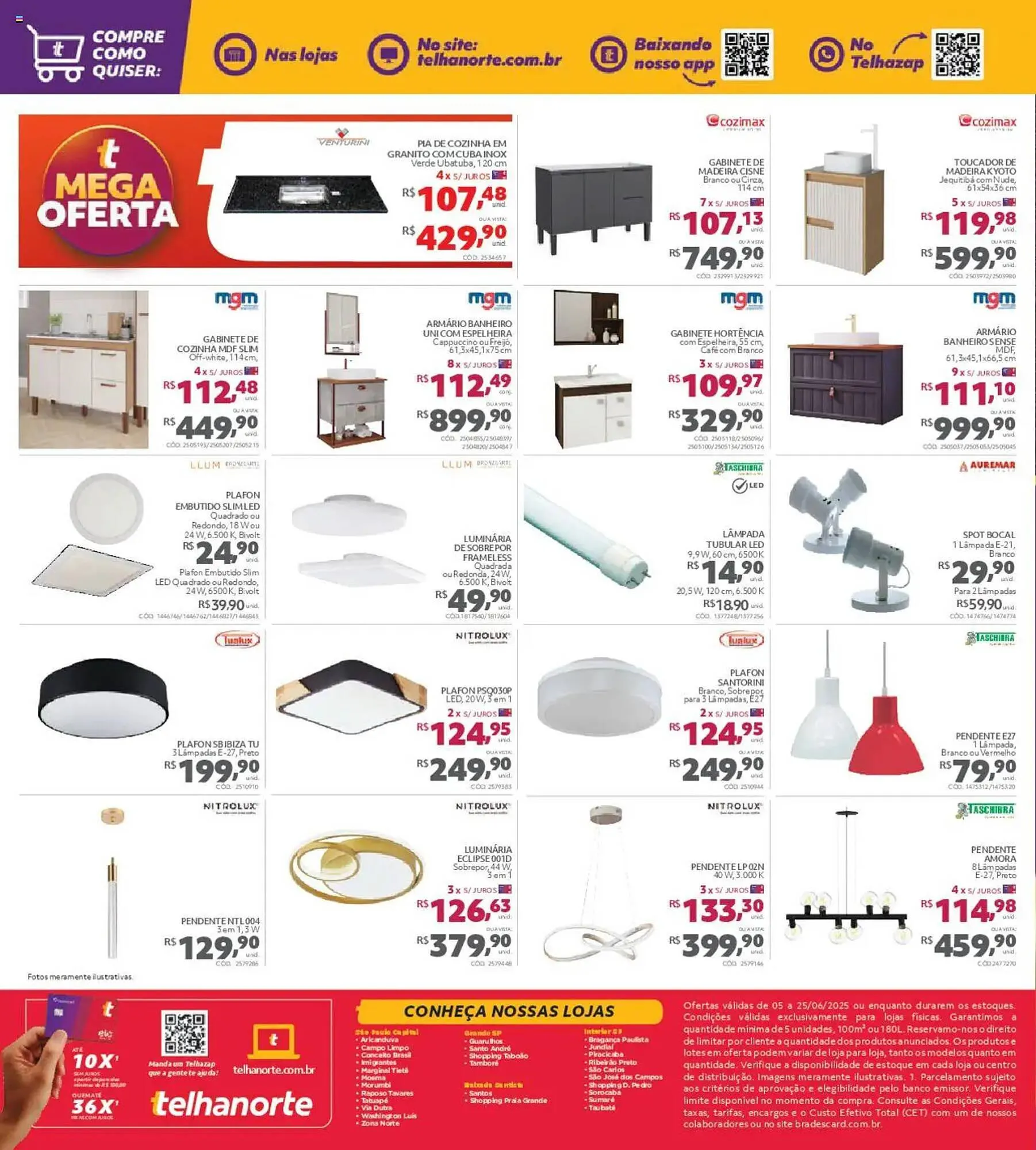 Encarte de Catálogo Telhanorte 5 de junho até 26 de junho 2025 - Pagina 16
