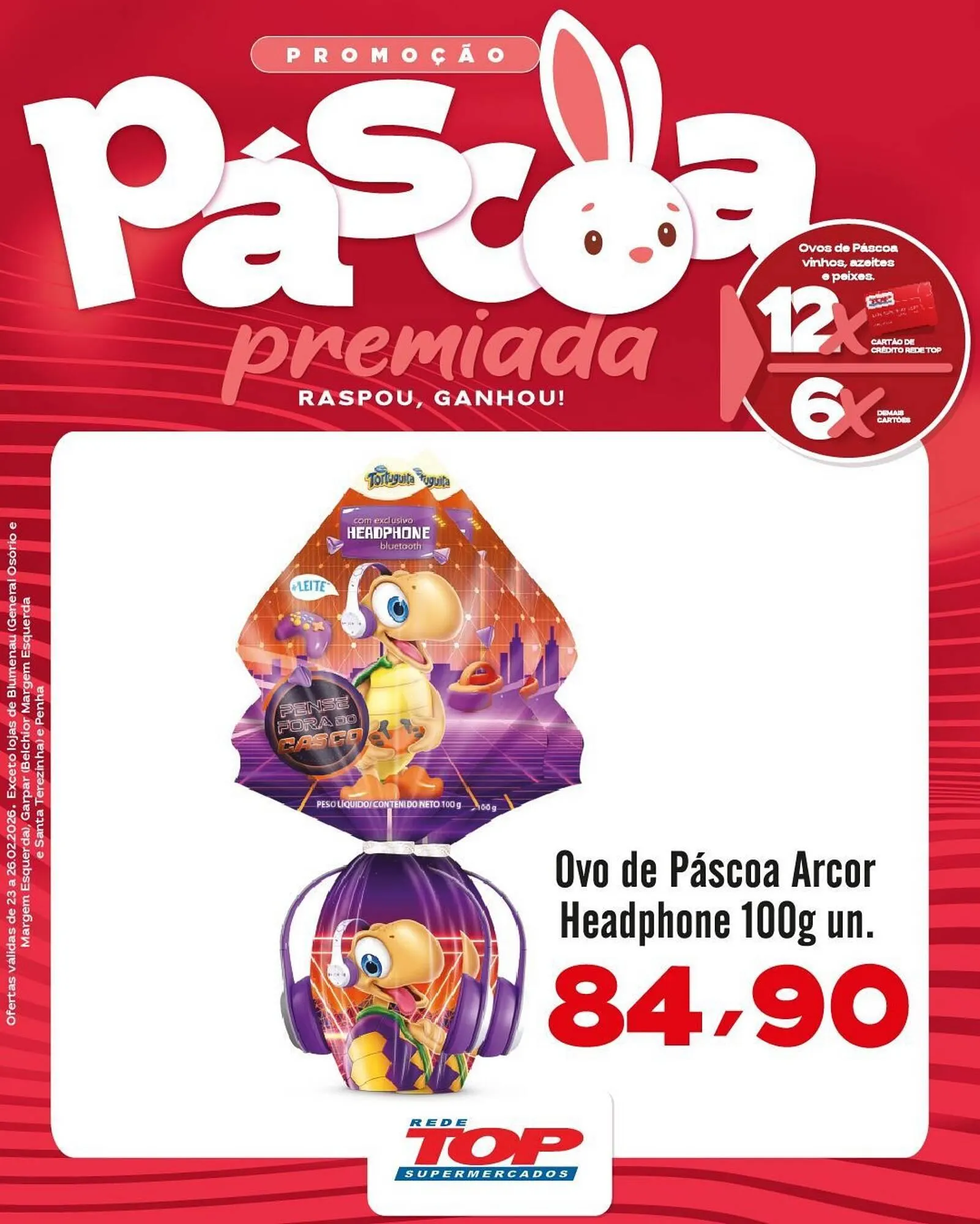 Encarte de Encarte Rede Top 23 de fevereiro até 26 de fevereiro 2026 - Pagina 1