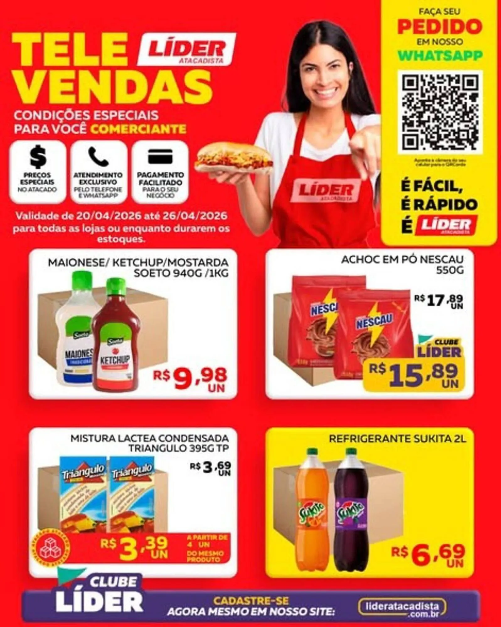 Encarte de Encarte Lider Atacadista 20 de abril até 26 de abril 2026 - Pagina 4