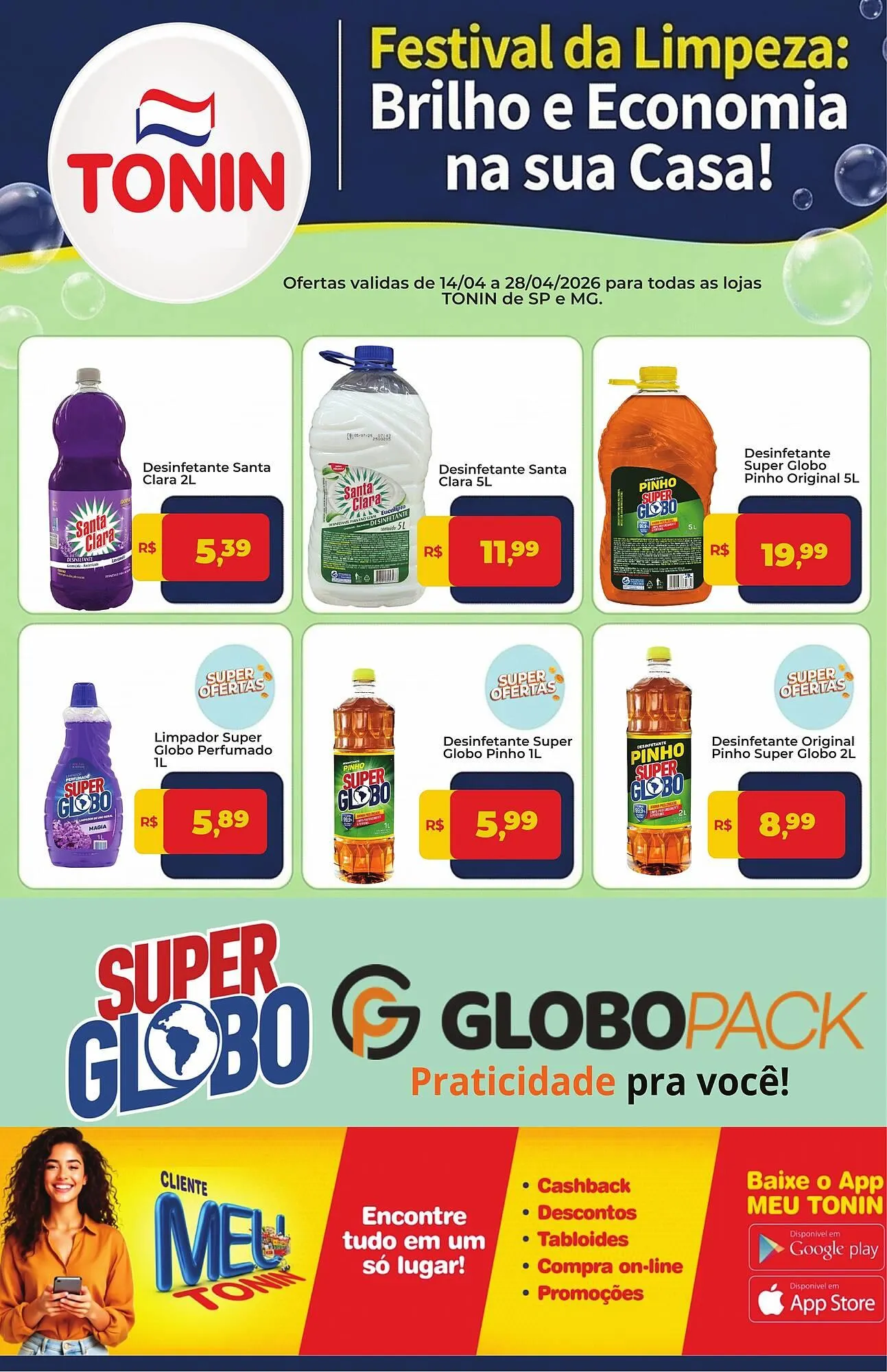 Encarte de Catálogo Tonin Superatacado 14 de abril até 28 de abril 2026 - Pagina 1