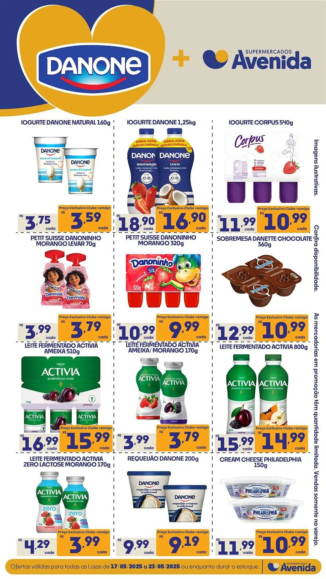 Encarte de Catálogo Supermercados Avenida 19 de maio até 23 de maio 2025 - Pagina 1