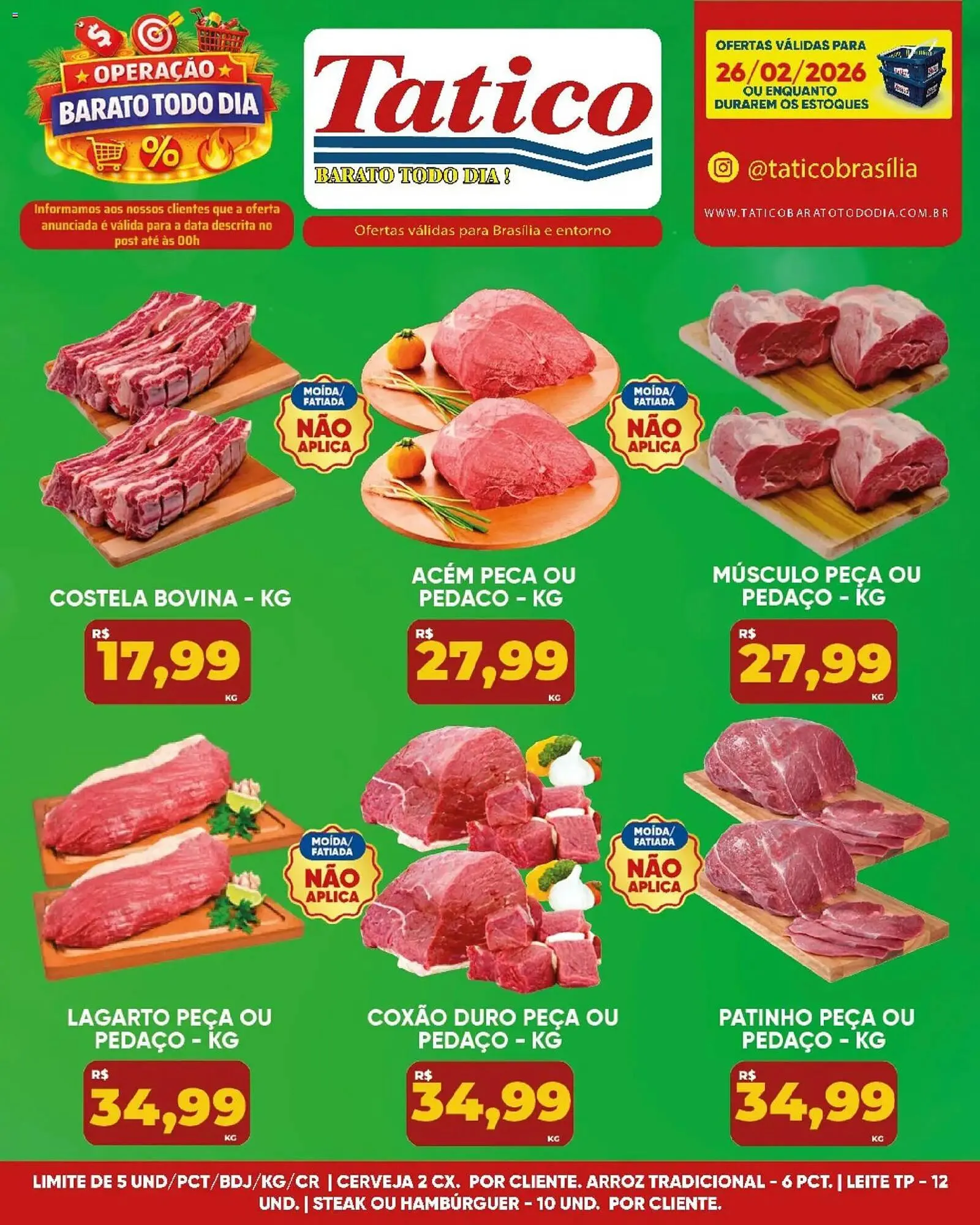 Encarte de Tabloide Tatico 26 de fevereiro até 1 de março 2026 - Pagina 19