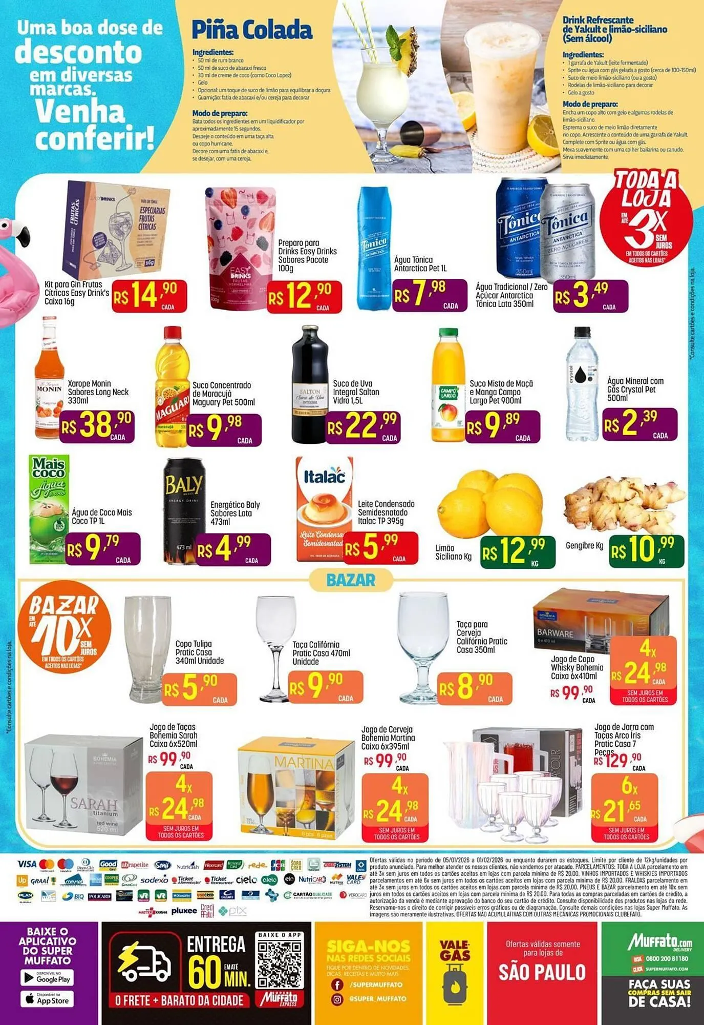 Encarte de Encarte Muffato 5 de janeiro até 1 de fevereiro 2026 - Pagina 2