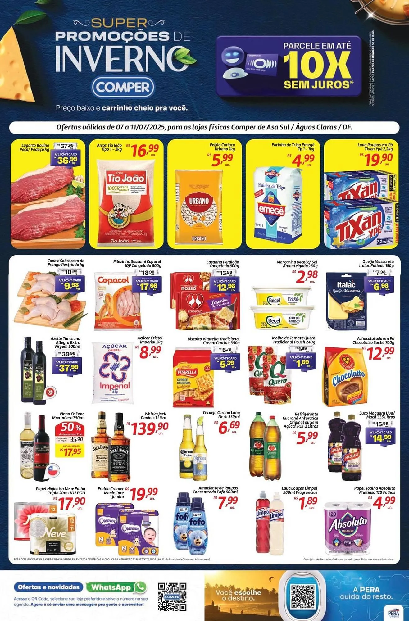 Encarte de Catálogo Comper 7 de julho até 11 de julho 2025 - Pagina 1