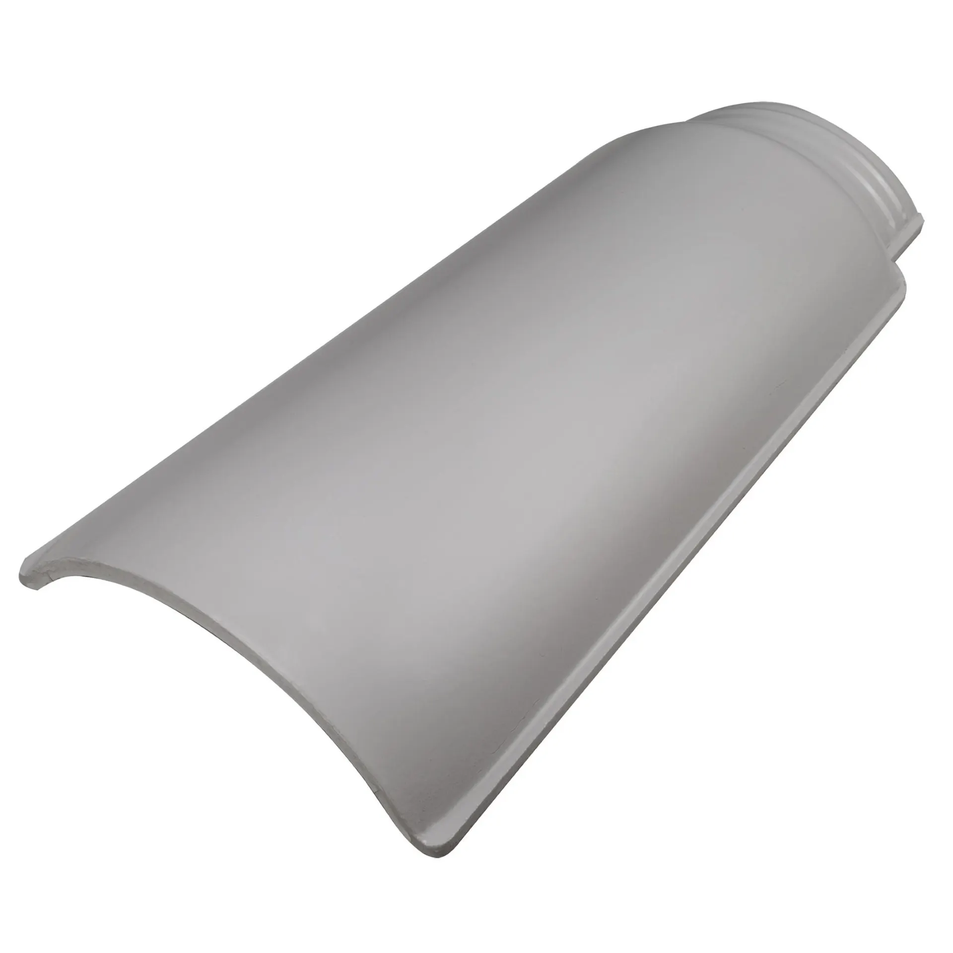 Cumeeira Cerâmica Esmaltado 18,5x44,4cm Cinza - Artgres