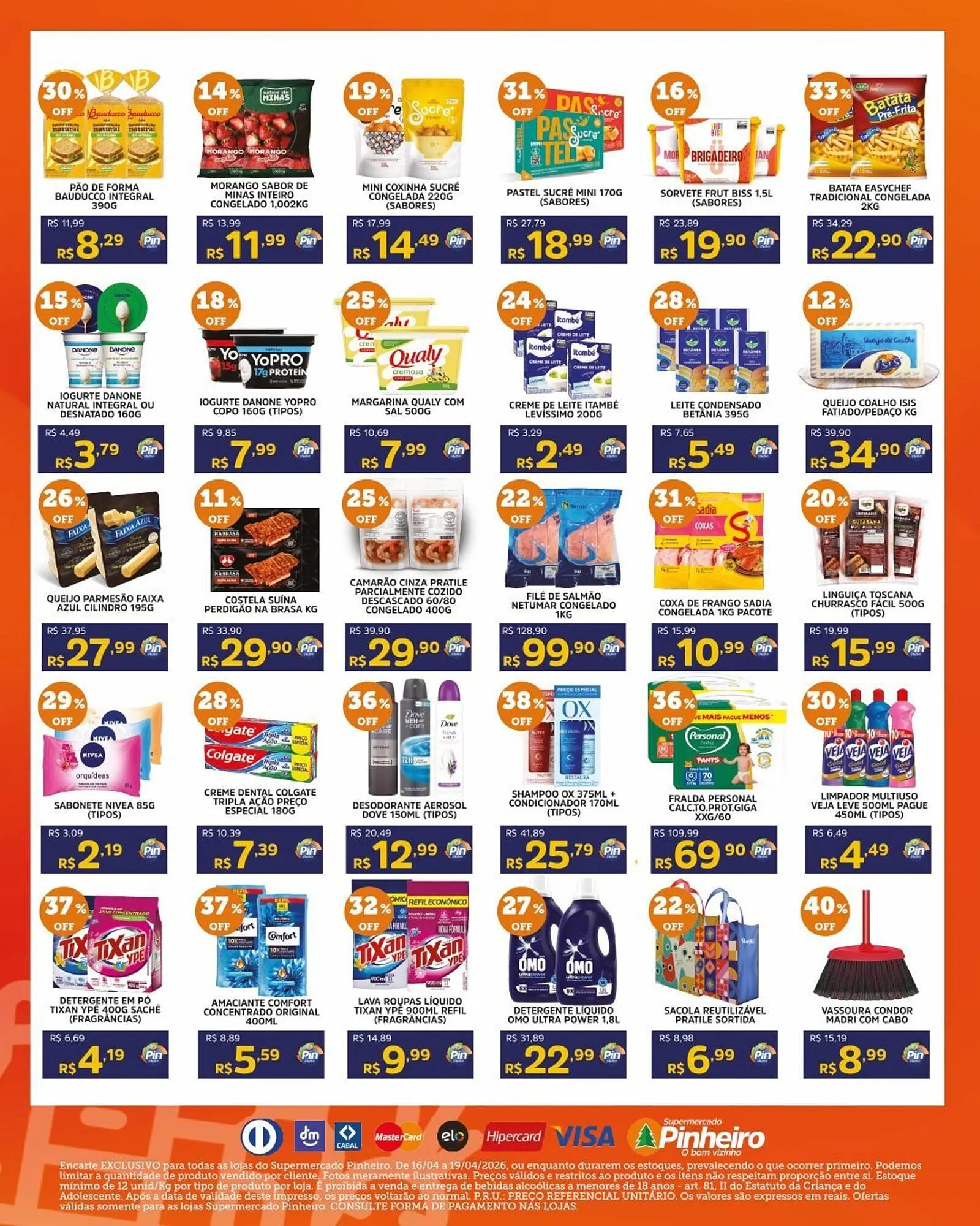 Encarte de Encarte Pinheiro Supermercado 16 de abril até 19 de abril 2026 - Pagina 5