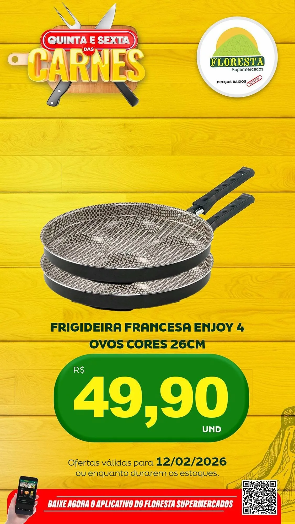 Encarte de Catálogo Floresta Supermercados 12 de fevereiro até 13 de fevereiro 2026 - Pagina 57