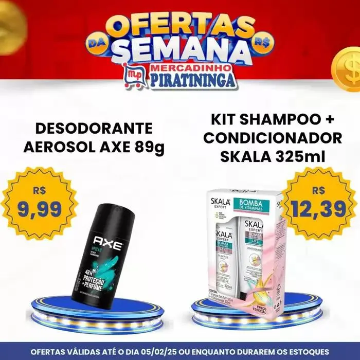 Encarte de Encarte Mercadinho Piratininga 31 de janeiro até 5 de fevereiro 2025 - Pagina 4