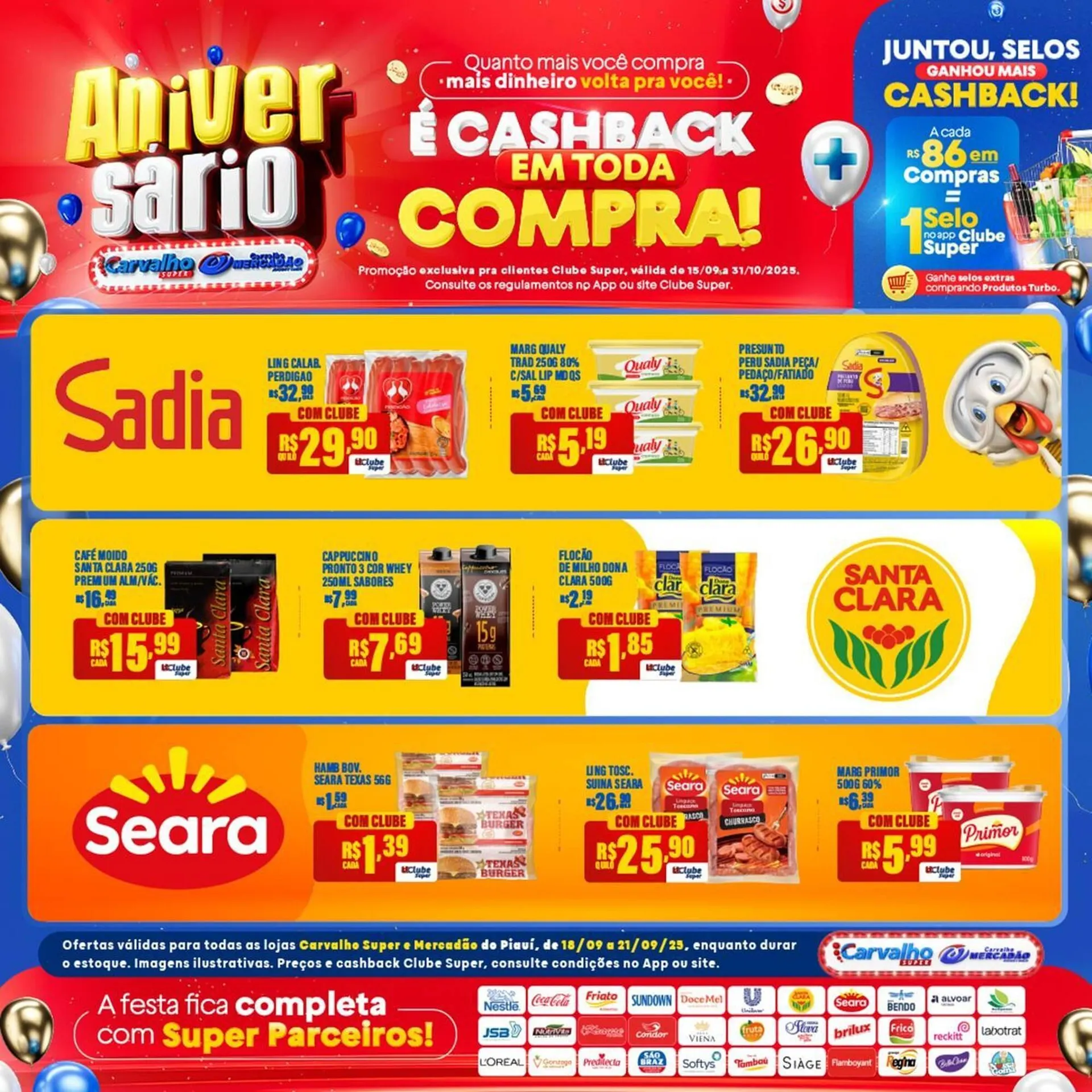 Encarte de Catálogo Carvalho Supermercado 22 de setembro até 31 de outubro 2025 - Pagina 2