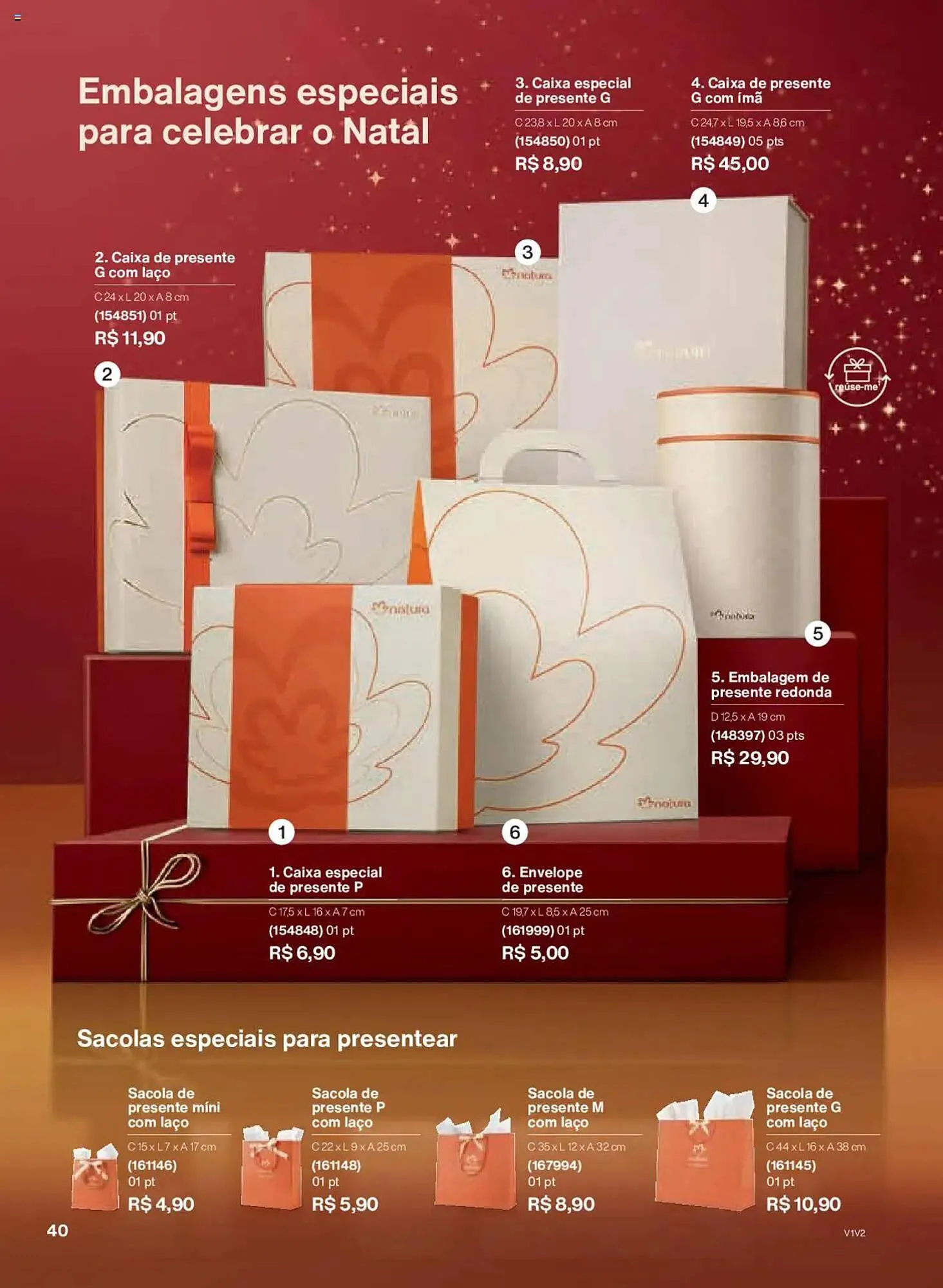 Encarte de Catálogo Natura 14 de outubro até 4 de novembro 2025 - Pagina 40
