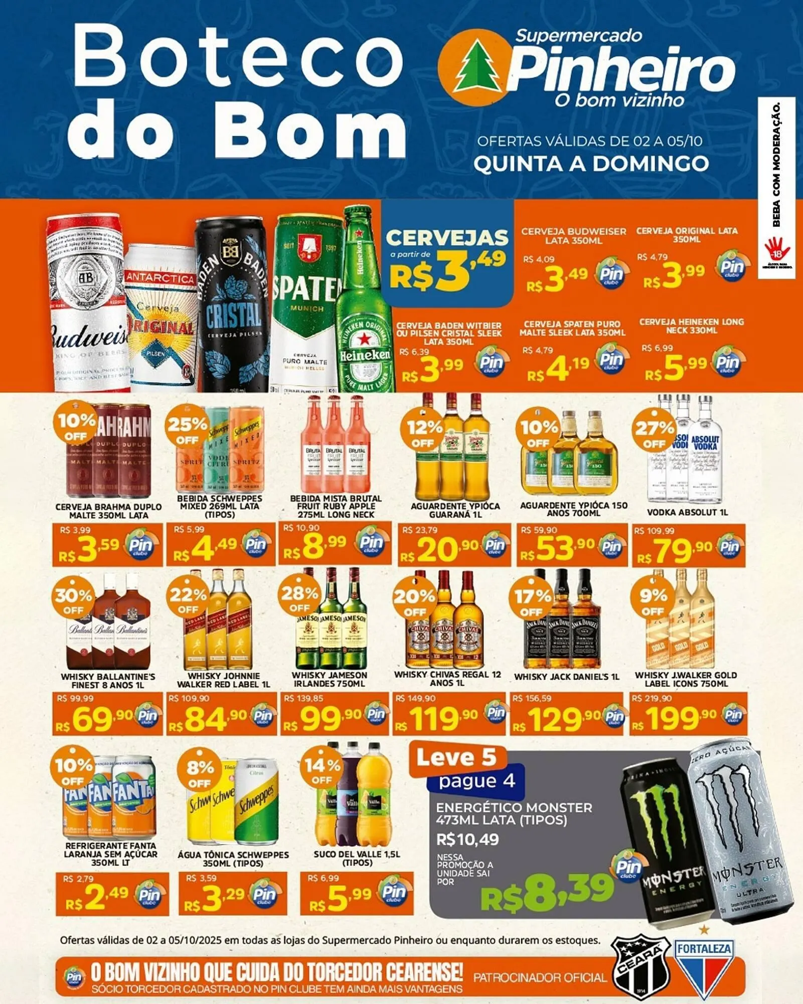 Encarte de Encarte Pinheiro Supermercado 1 de outubro até 5 de outubro 2025 - Pagina 2