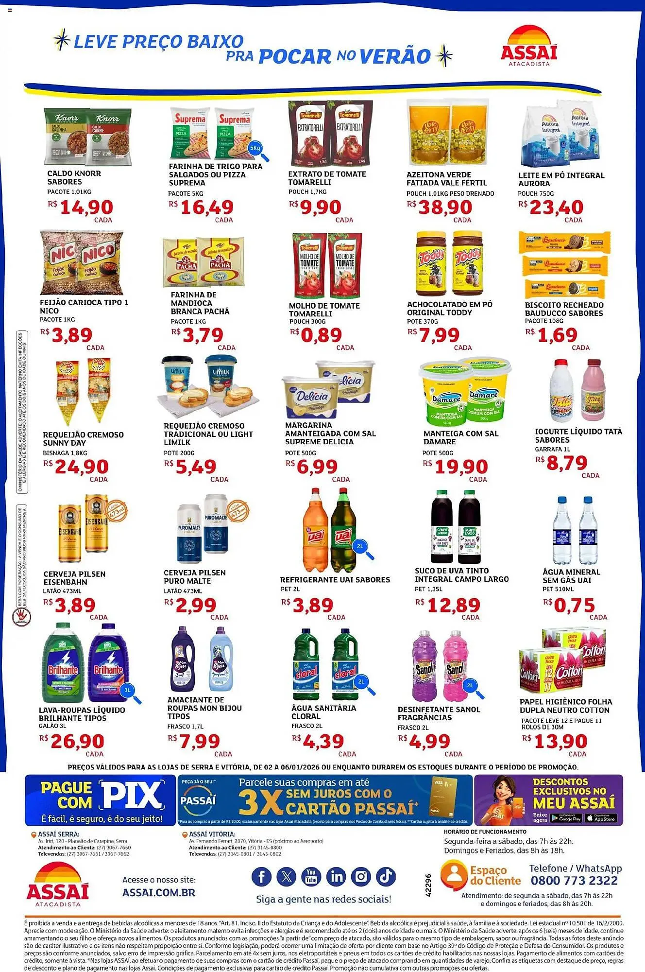 Encarte de Encarte Assaí Atacadista 2 de janeiro até 6 de janeiro 2026 - Pagina 2