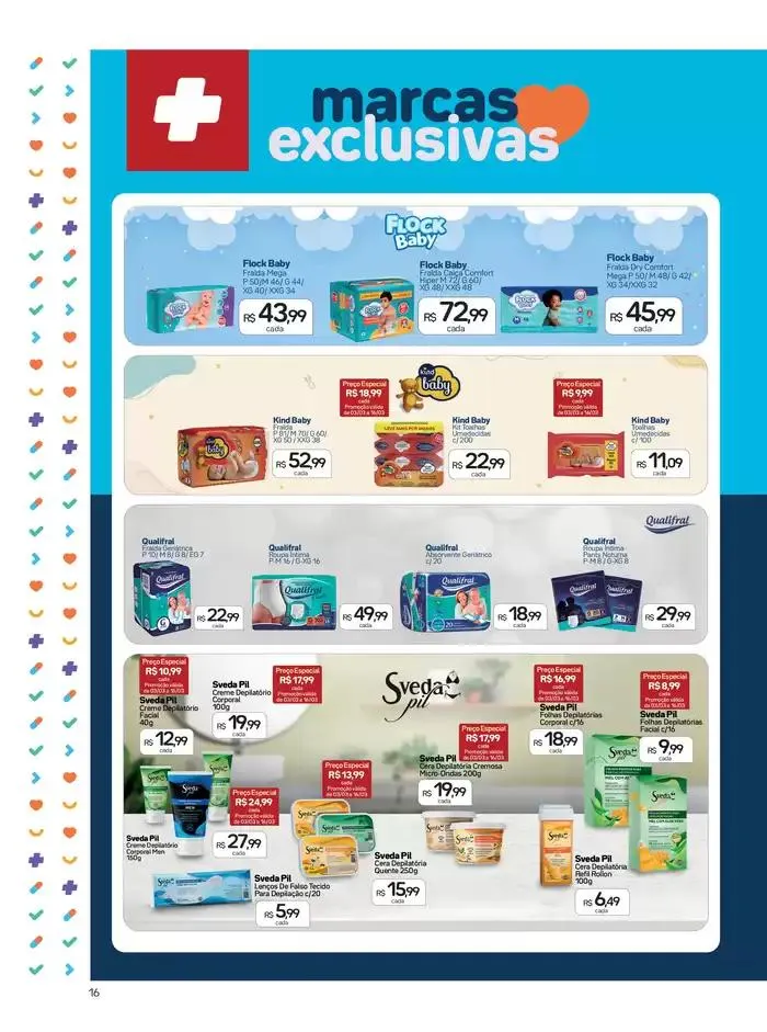 Encarte de Ofertas Especiais Drogal 3 de março até 30 de março 2025 - Pagina 16