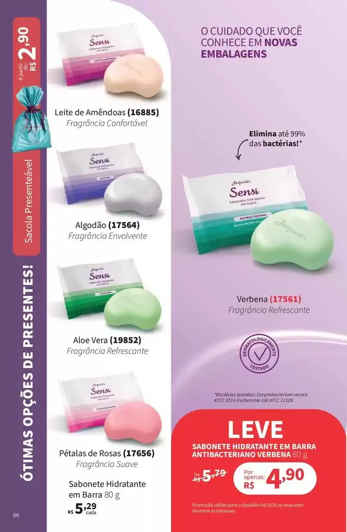 Encarte de Encarte Jequiti 21 de março até 1 de maio 2025 - Pagina 66