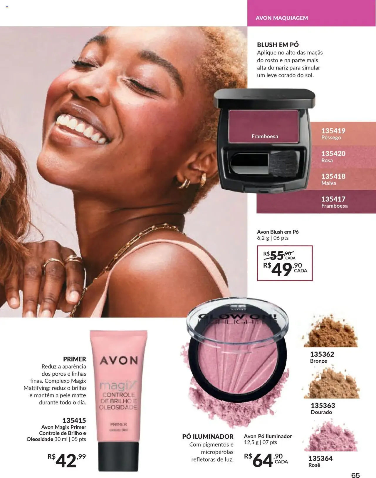 Encarte de Avon - Campanha 07 3 de abril até 1 de maio 2025 - Pagina 65
