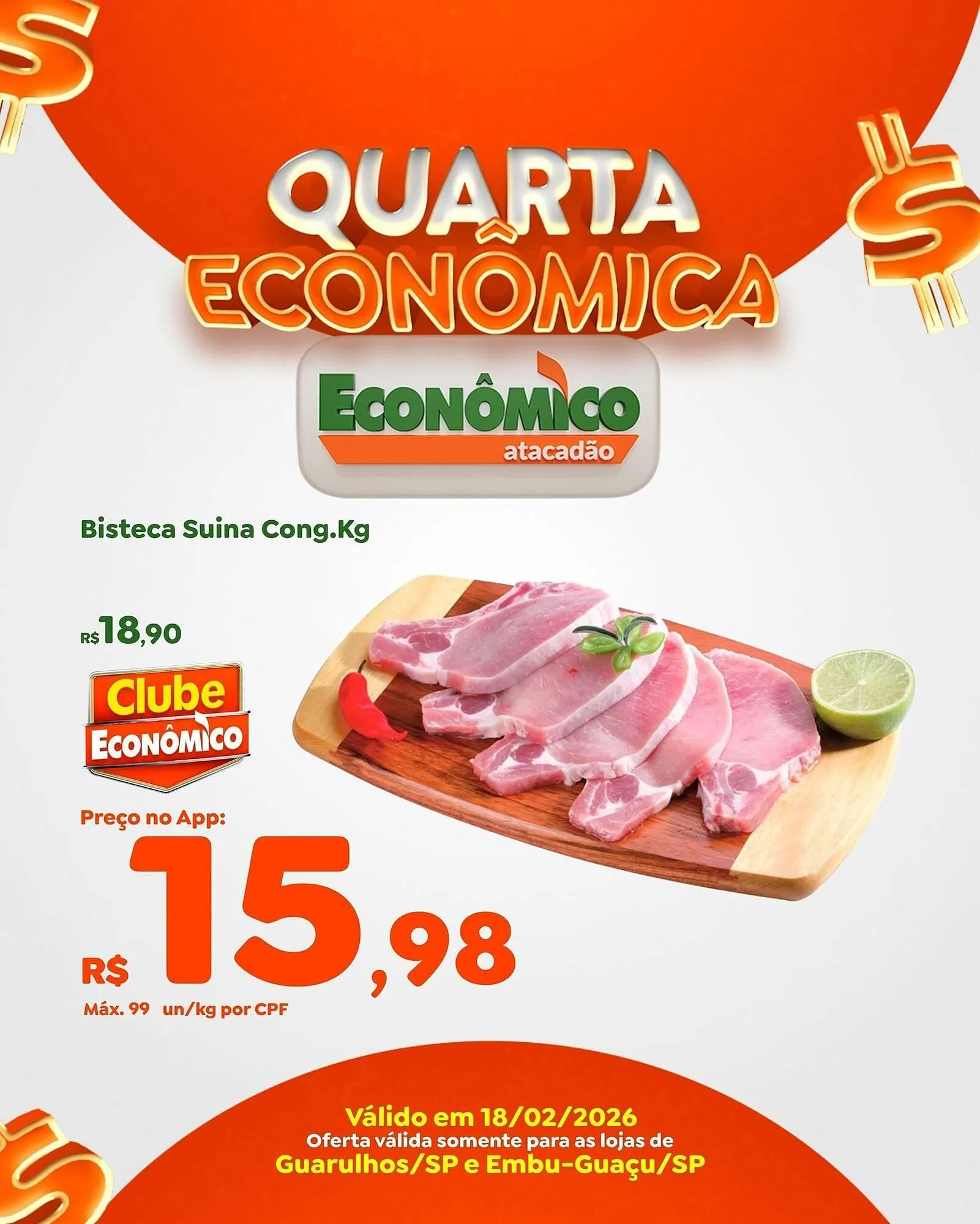 Encarte de Catálogo Econômico Atacadão 18 de fevereiro até 18 de fevereiro 2026 - Pagina 4