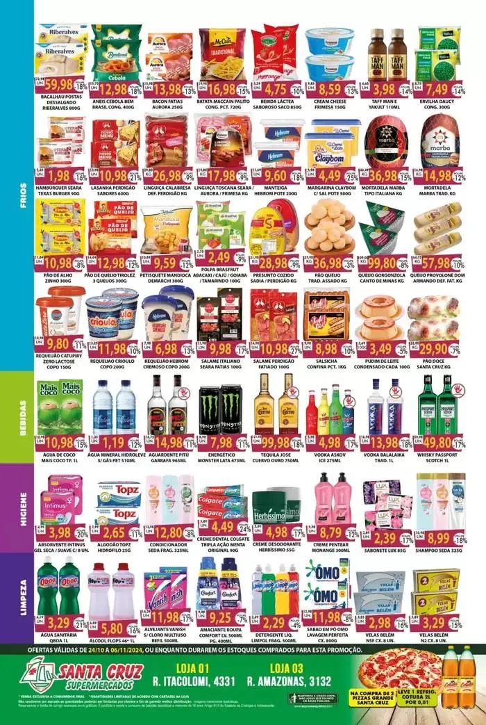 Encarte de Fecha Mês 25 de outubro até 6 de novembro 2024 - Pagina 2