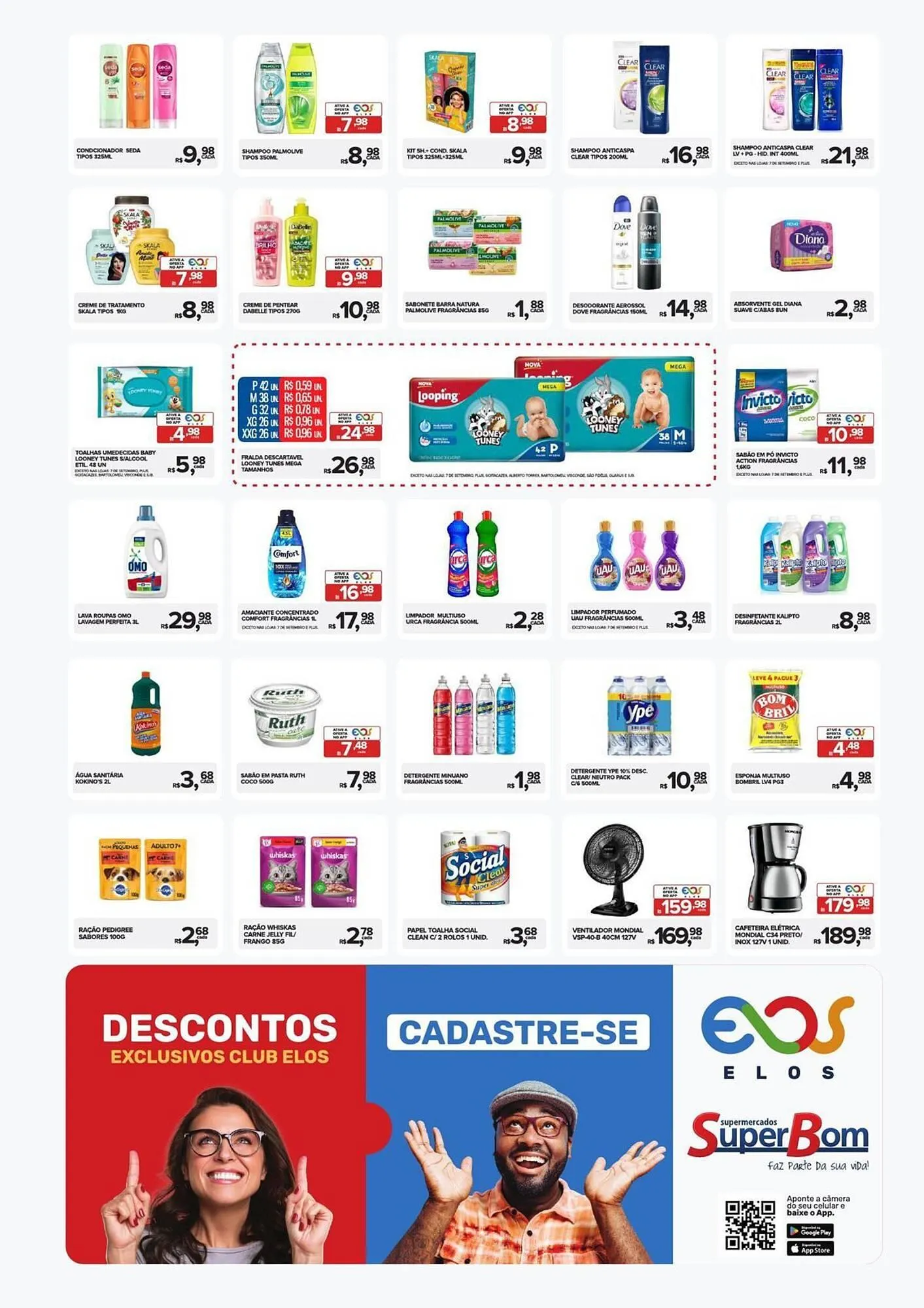 Encarte de Catálogo Super Bom 18 de abril até 24 de abril 2024 - Pagina 4