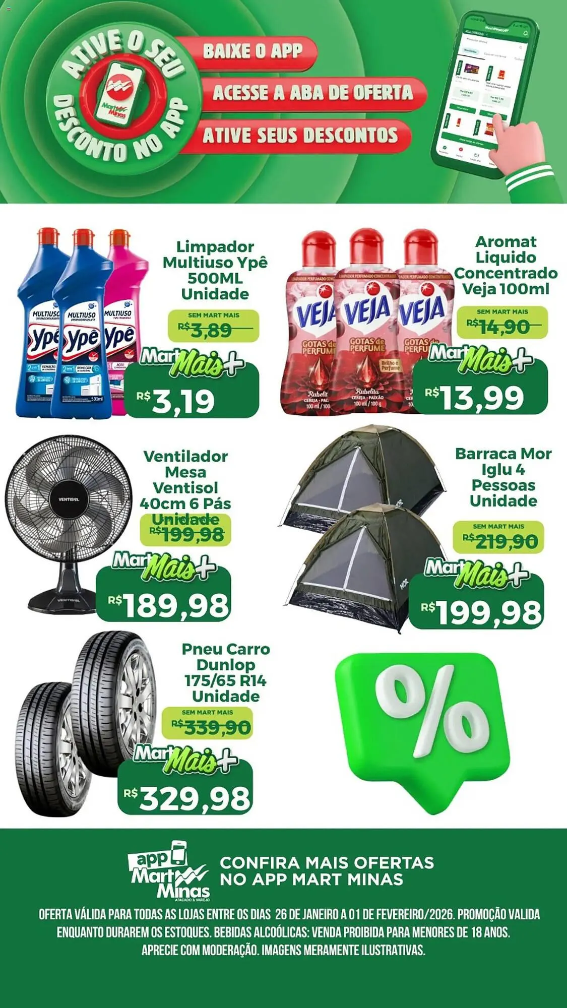 Encarte de Folheto Mart Minas 26 de janeiro até 1 de fevereiro 2026 - Pagina 4