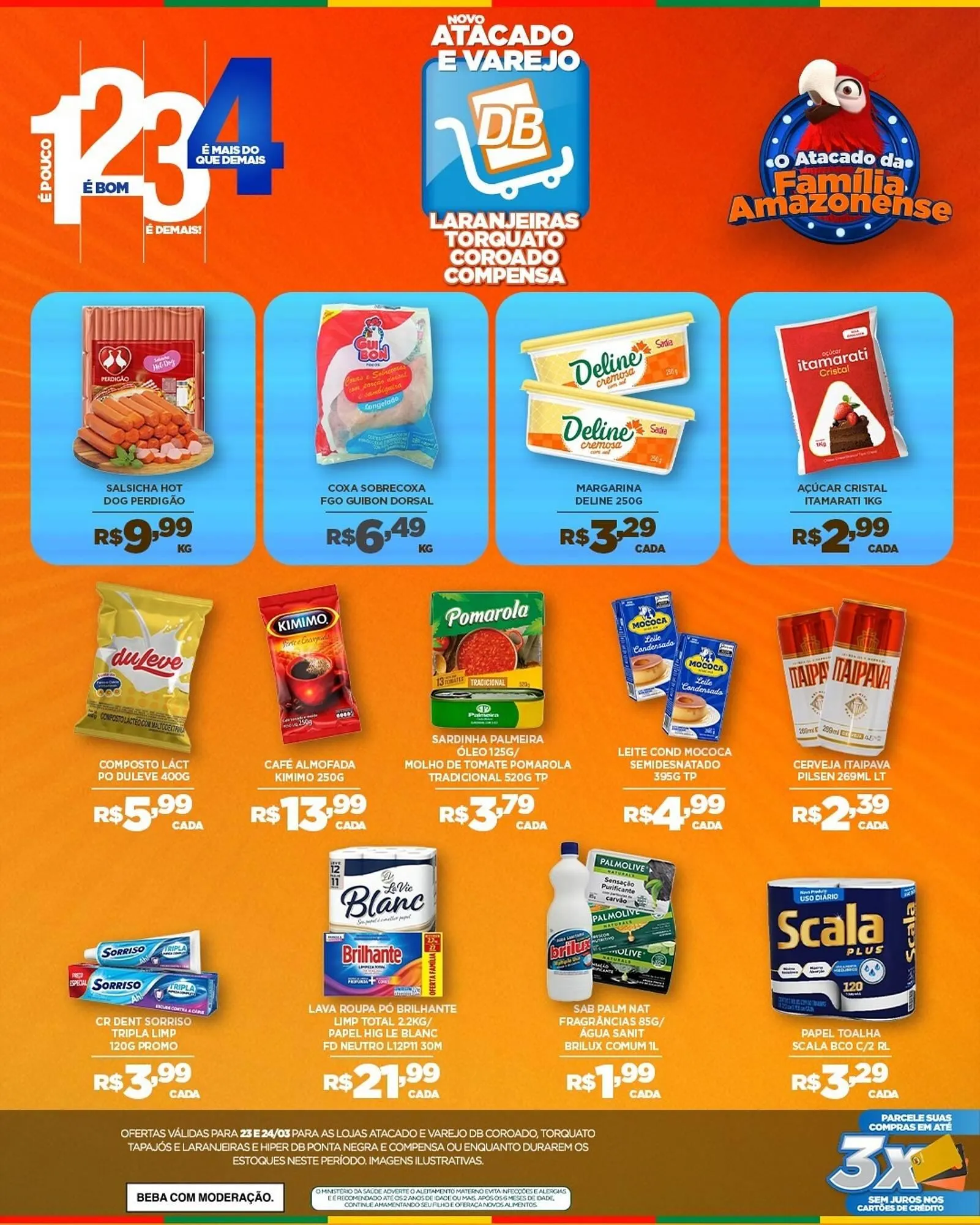 Encarte de Catálogo DB Supermercados 23 de março até 24 de março 2026 - Pagina 3