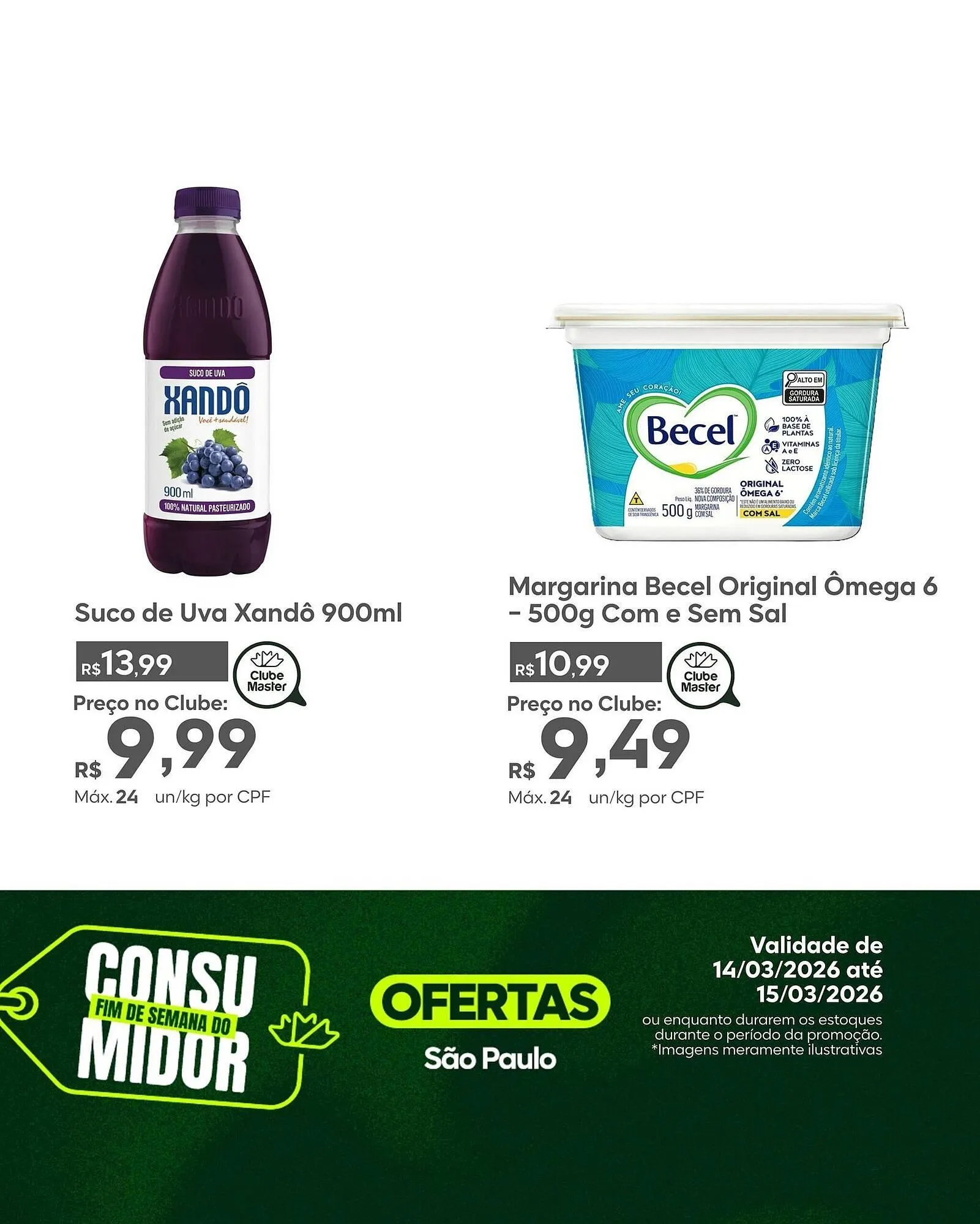 Encarte de Folheto Master Supermercados 14 de março até 15 de março 2026 - Pagina 3