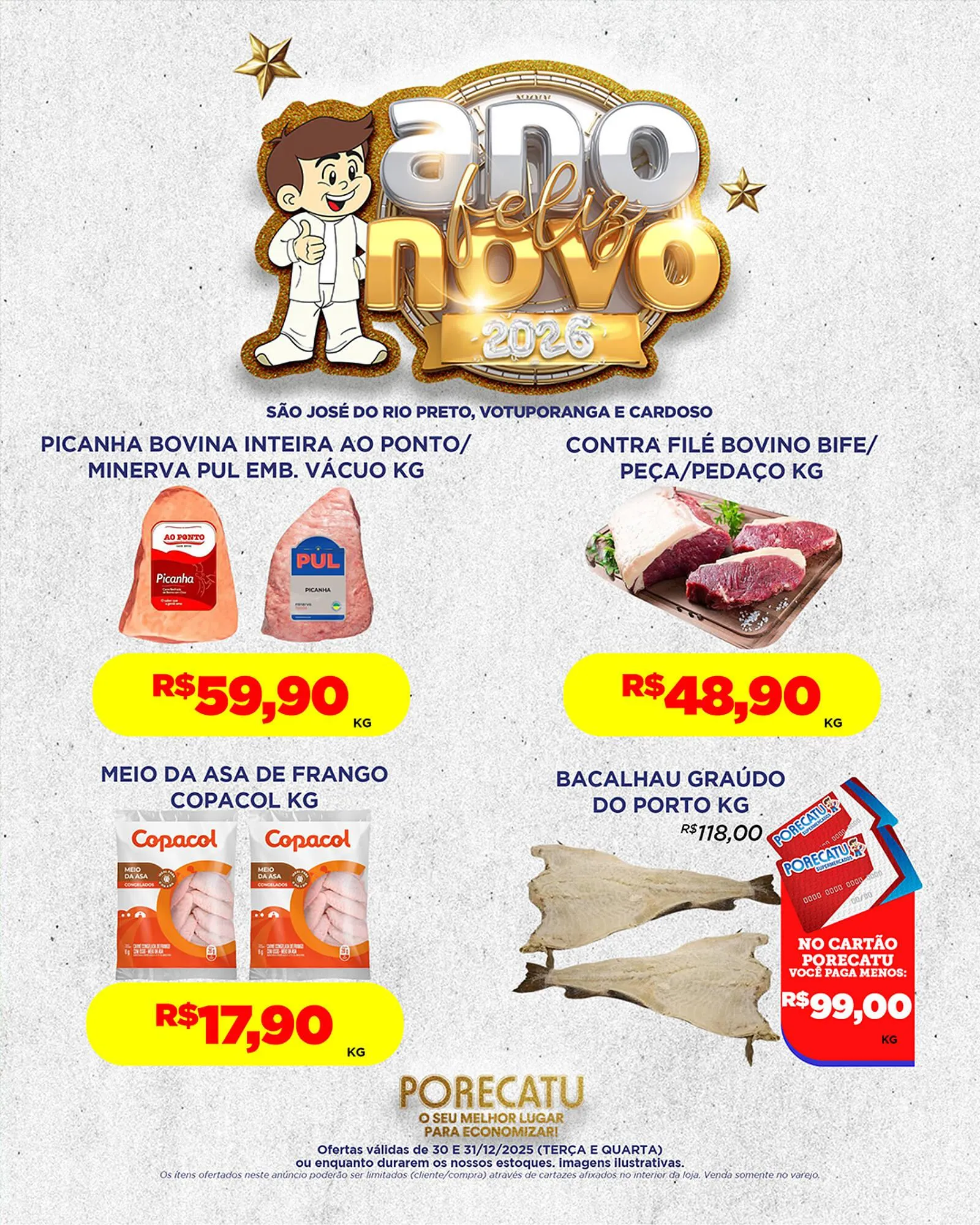 Encarte de Catálogo Supermercado Porecatu 30 de dezembro até 31 de dezembro 2025 - Pagina 4