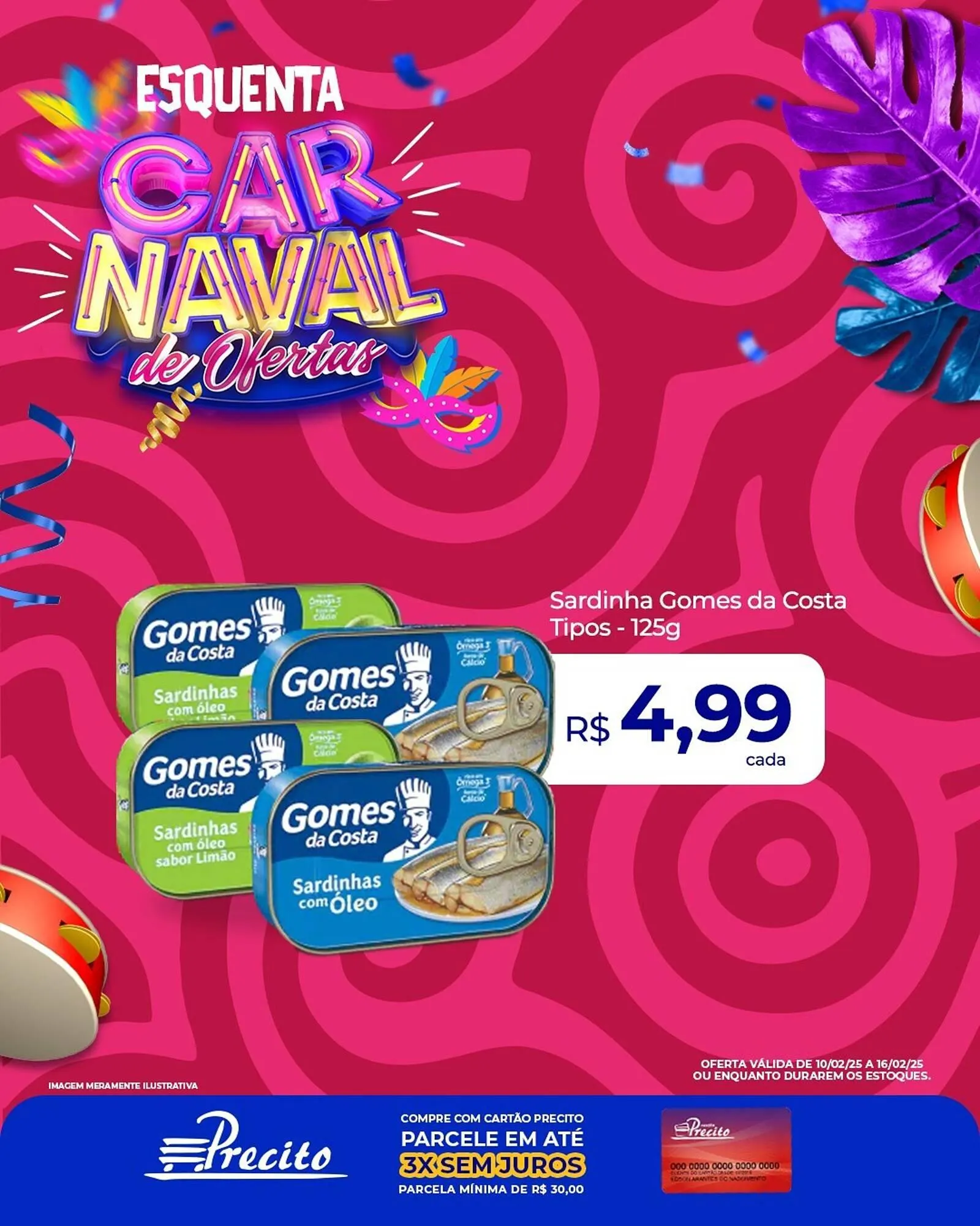 Encarte de Catálogo Supermercado Precito 10 de fevereiro até 15 de fevereiro 2025 - Pagina 5