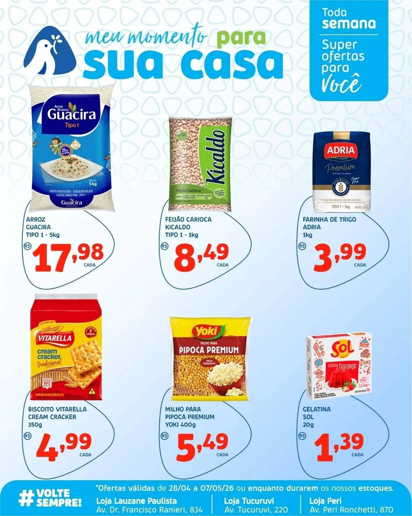 Encarte de Catálogo Trimais Supermercado 1 de maio até 7 de maio 2026 - Pagina 1