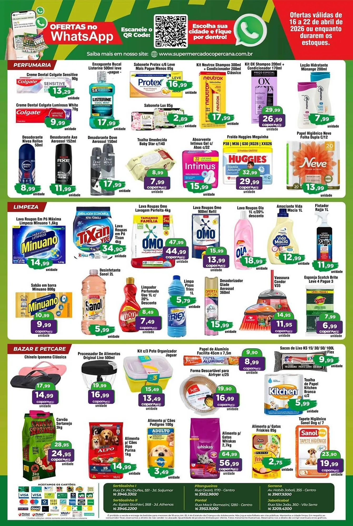 Encarte de Tabloide Copercana 16 de abril até 22 de abril 2026 - Pagina 4