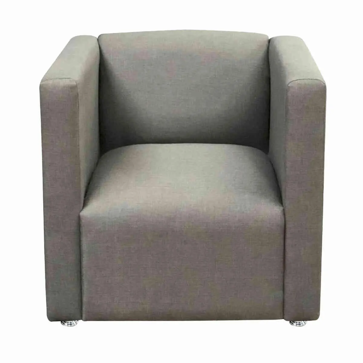 Poltrona Marjom Angatu Veludo Klimt Cinza (MP)