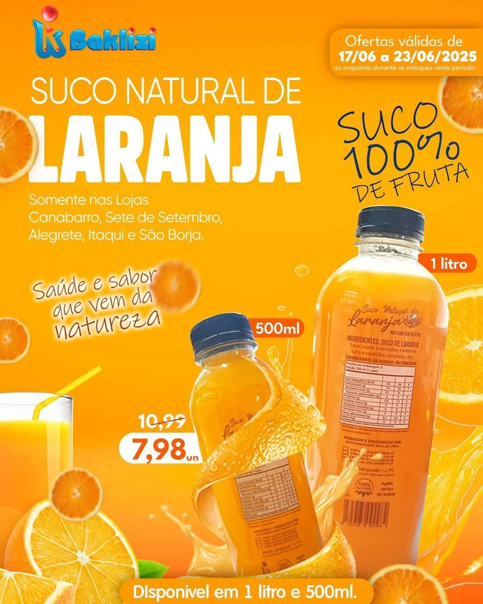 Encarte de Catálogo Supermercados Baklizi 17 de junho até 23 de junho 2025 - Pagina 3