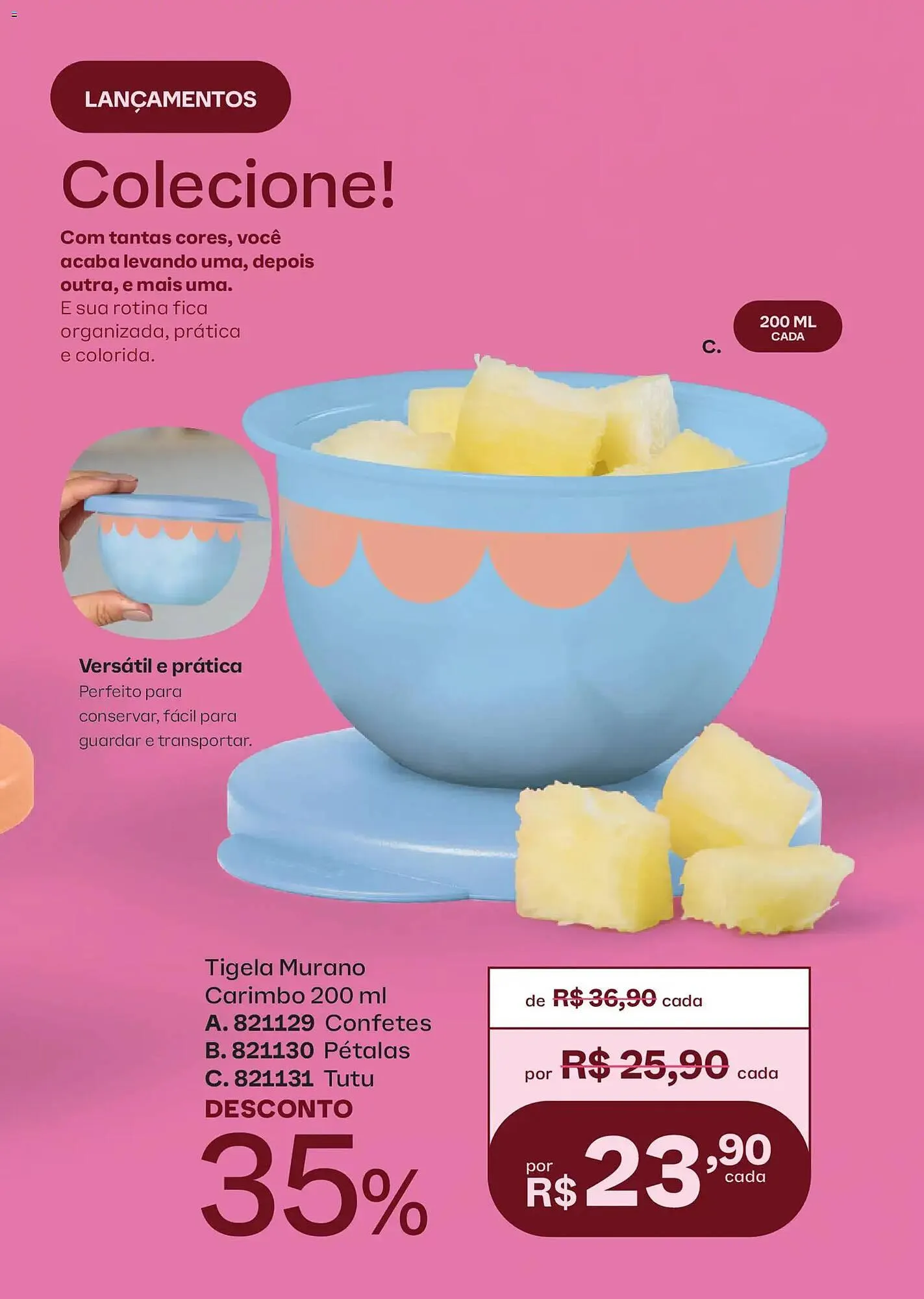 Encarte de Catálogo Tupperware 1 de março até 1 de abril 2026 - Pagina 45