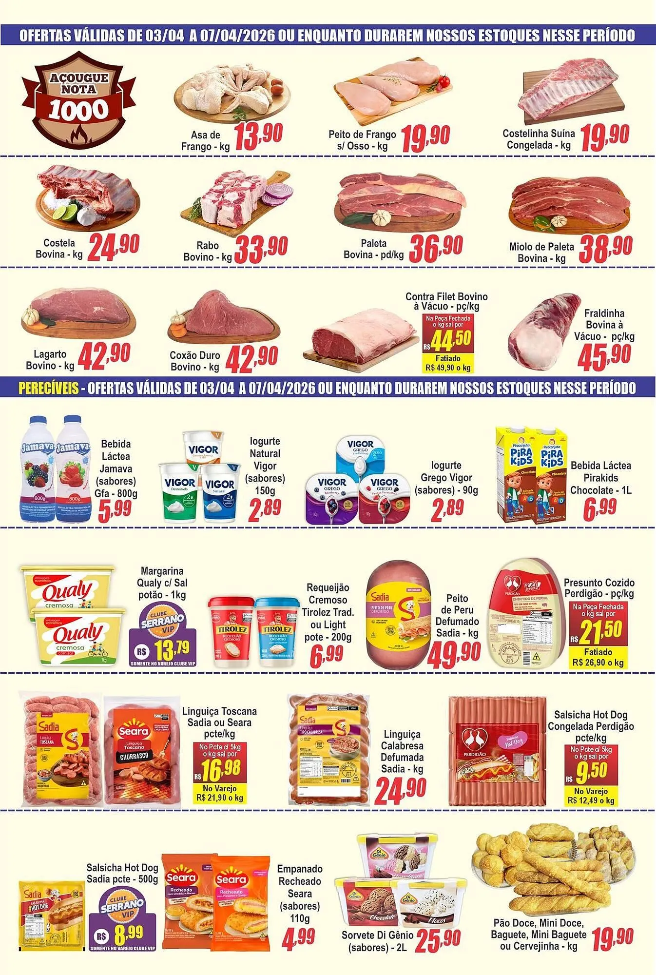 Encarte de Catálogo Serrano Supermercado 31 de março até 7 de abril 2026 - Pagina 4