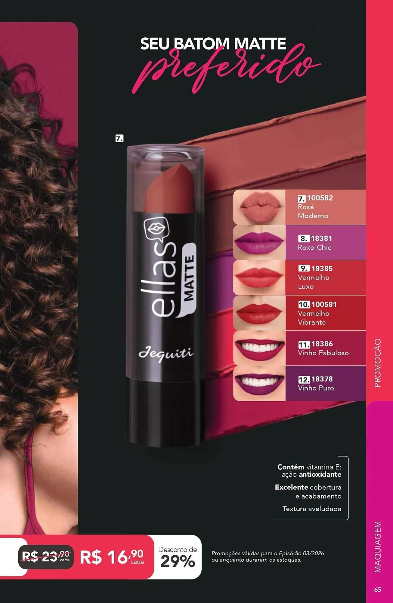 Encarte de Catálogo Jequiti 2 de março até 31 de março 2026 - Pagina 65