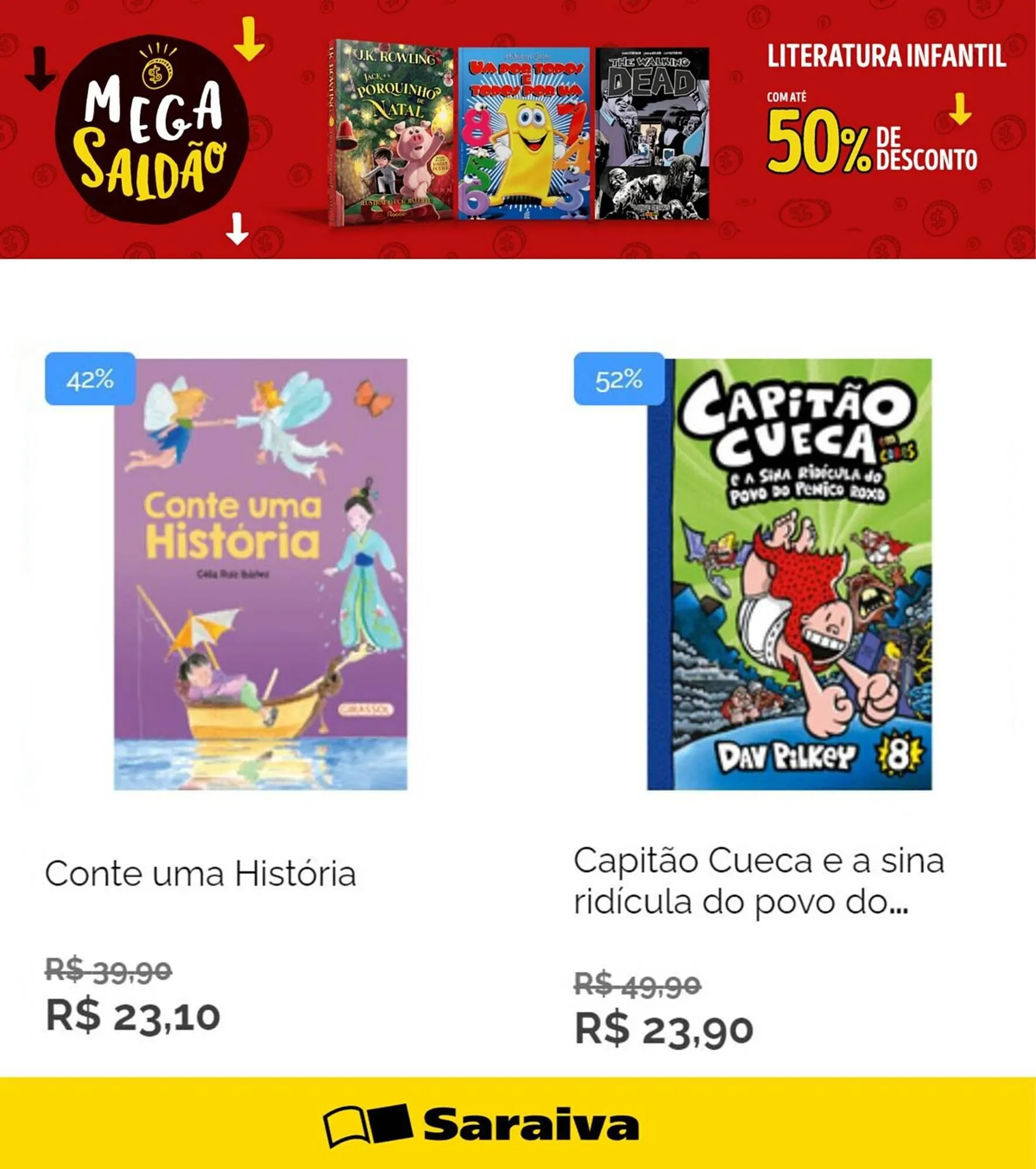 Encarte de Catálogo Livraria Saraiva 29 de junho até 14 de julho 2023 - Pagina 4