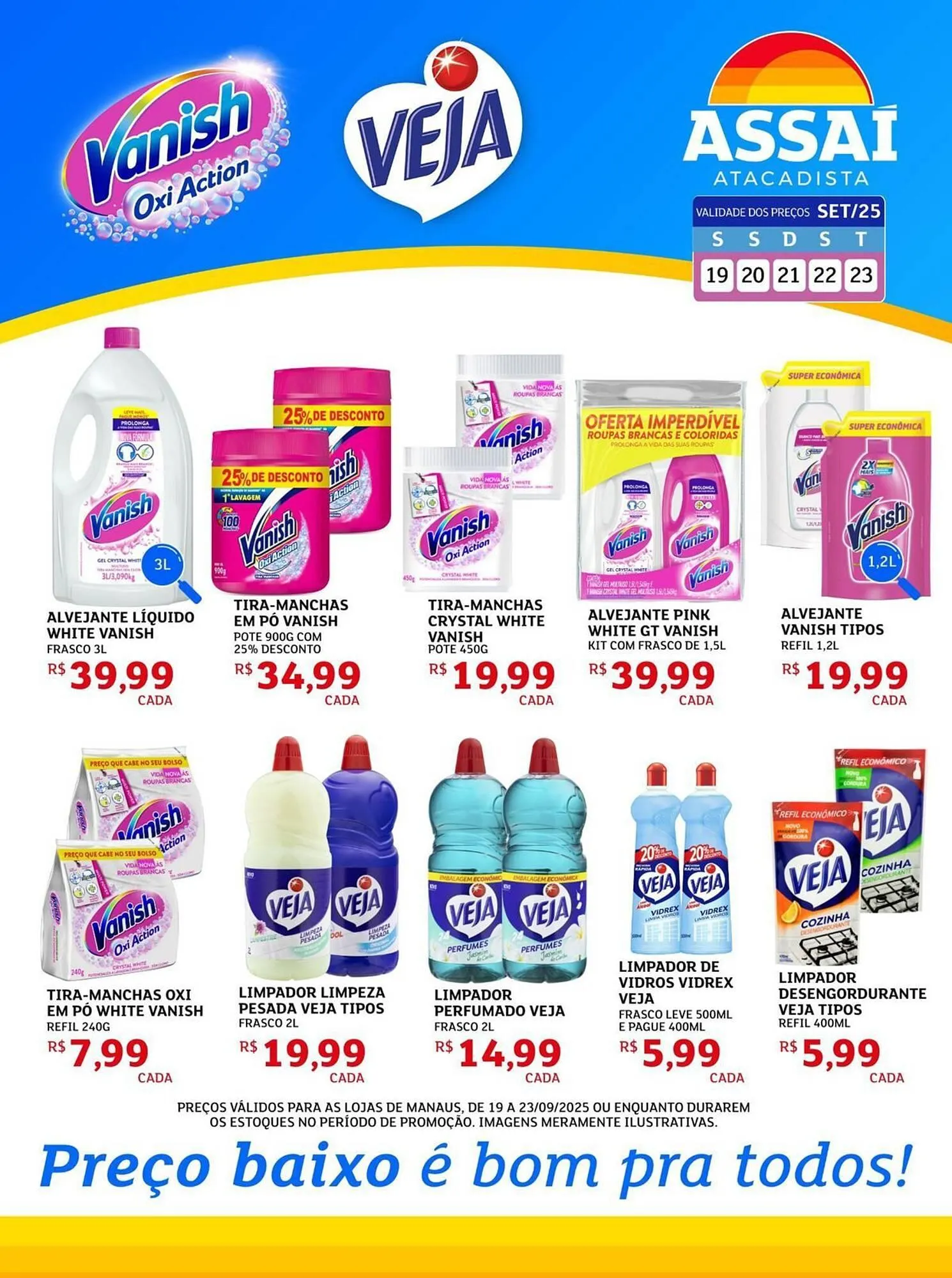 Encarte de Encarte Assaí Atacadista 19 de setembro até 23 de setembro 2025 - Pagina 1