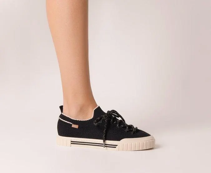 Tênis Preto Alê Knit