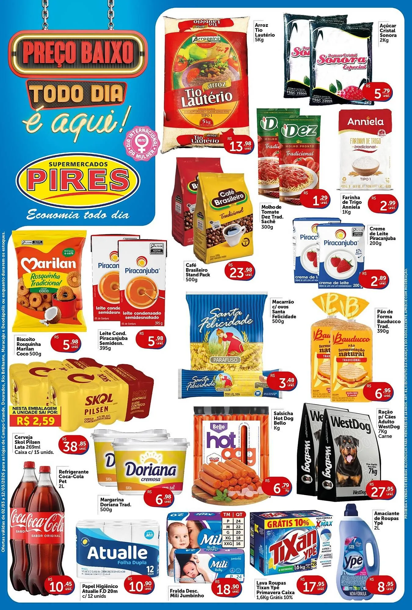 Encarte de Tabloide Pires 3 de março até 12 de março 2026 - Pagina 1