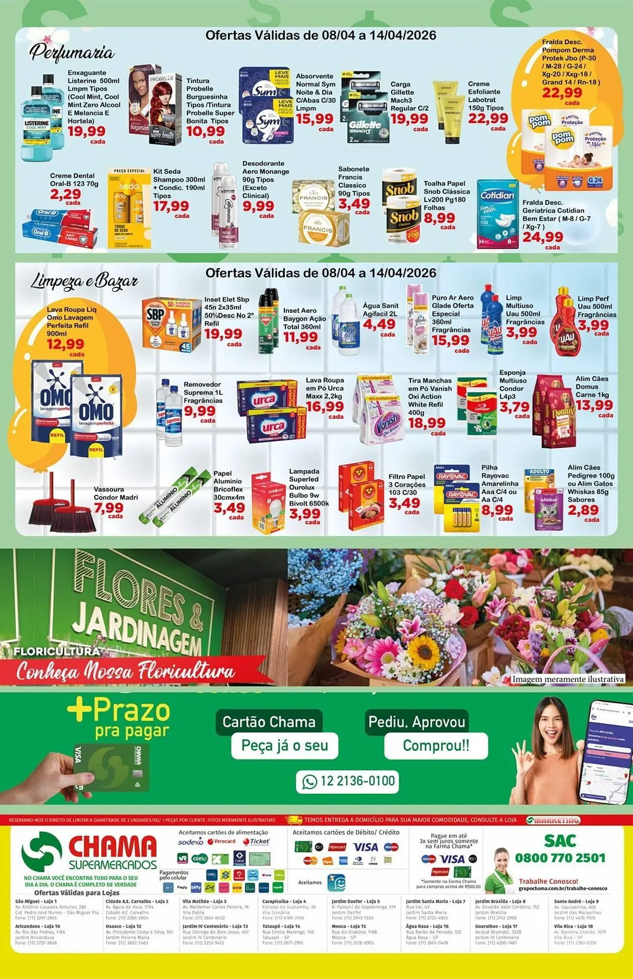 Encarte de Catálogo Chama Supermercados 8 de abril até 14 de abril 2026 - Pagina 4